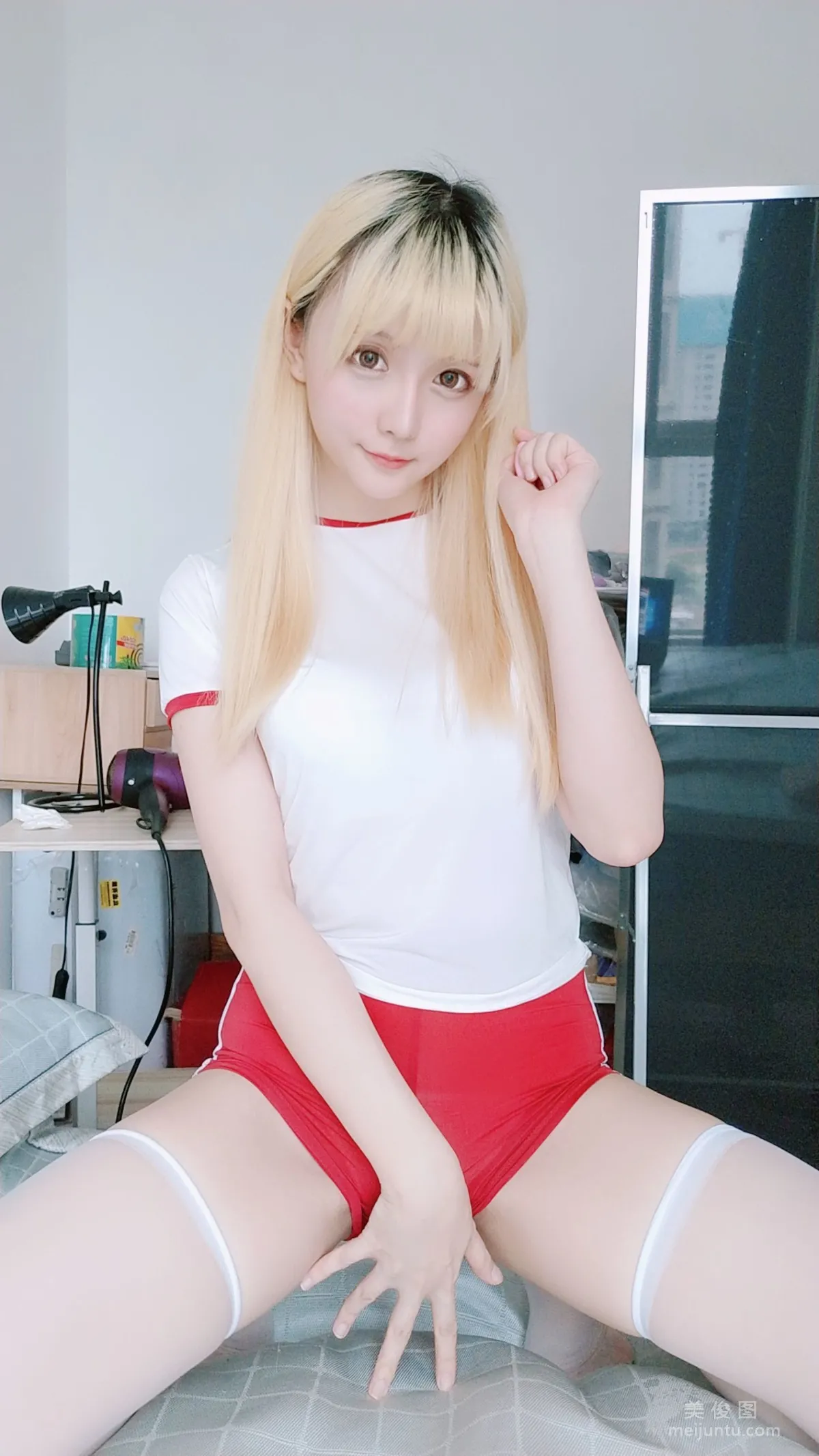 [网红Coser] 星之迟迟 《体操服》 写真集16