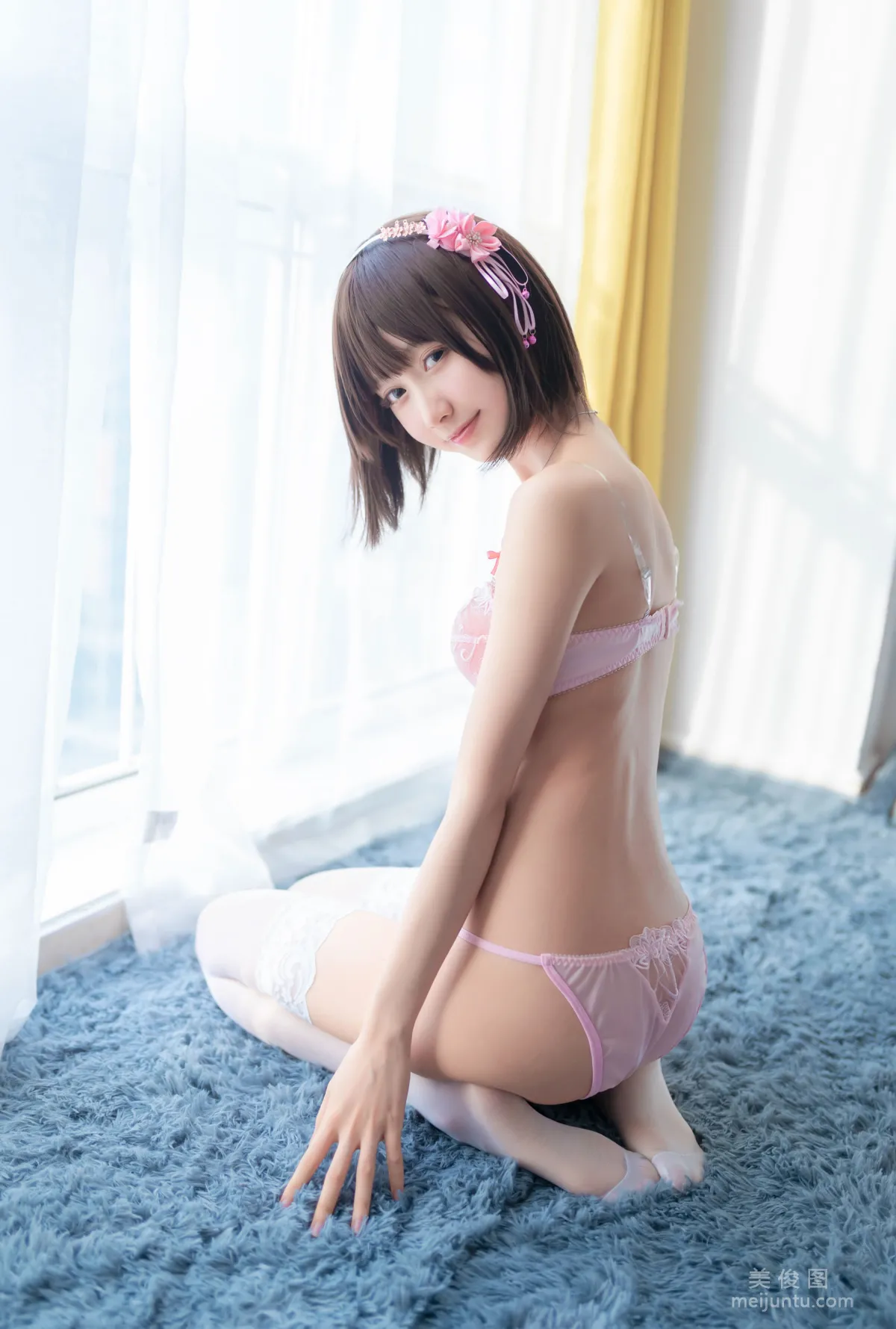 Mu Mianmian OwO, Kato Megumi Underwear Photo Set photo 28
