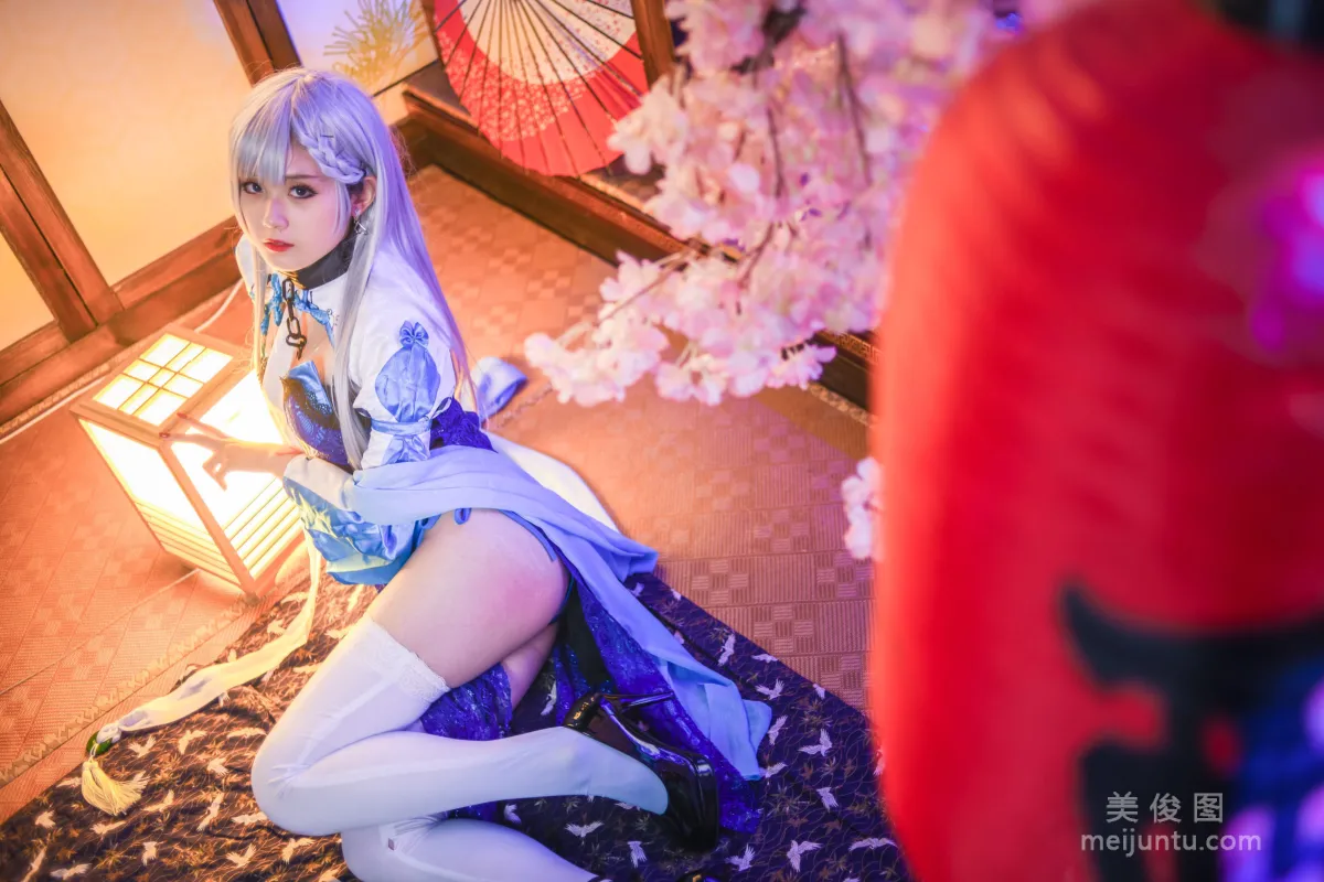 Coser Beauty Akisoso Qiu Chuchu, Belfast and Shiranui Photo Set photo 7