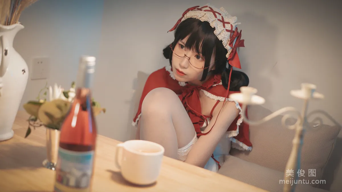 [Web Idol Coser] Zhuyue su, Little Red Riding Hood Photo Set photo 27
