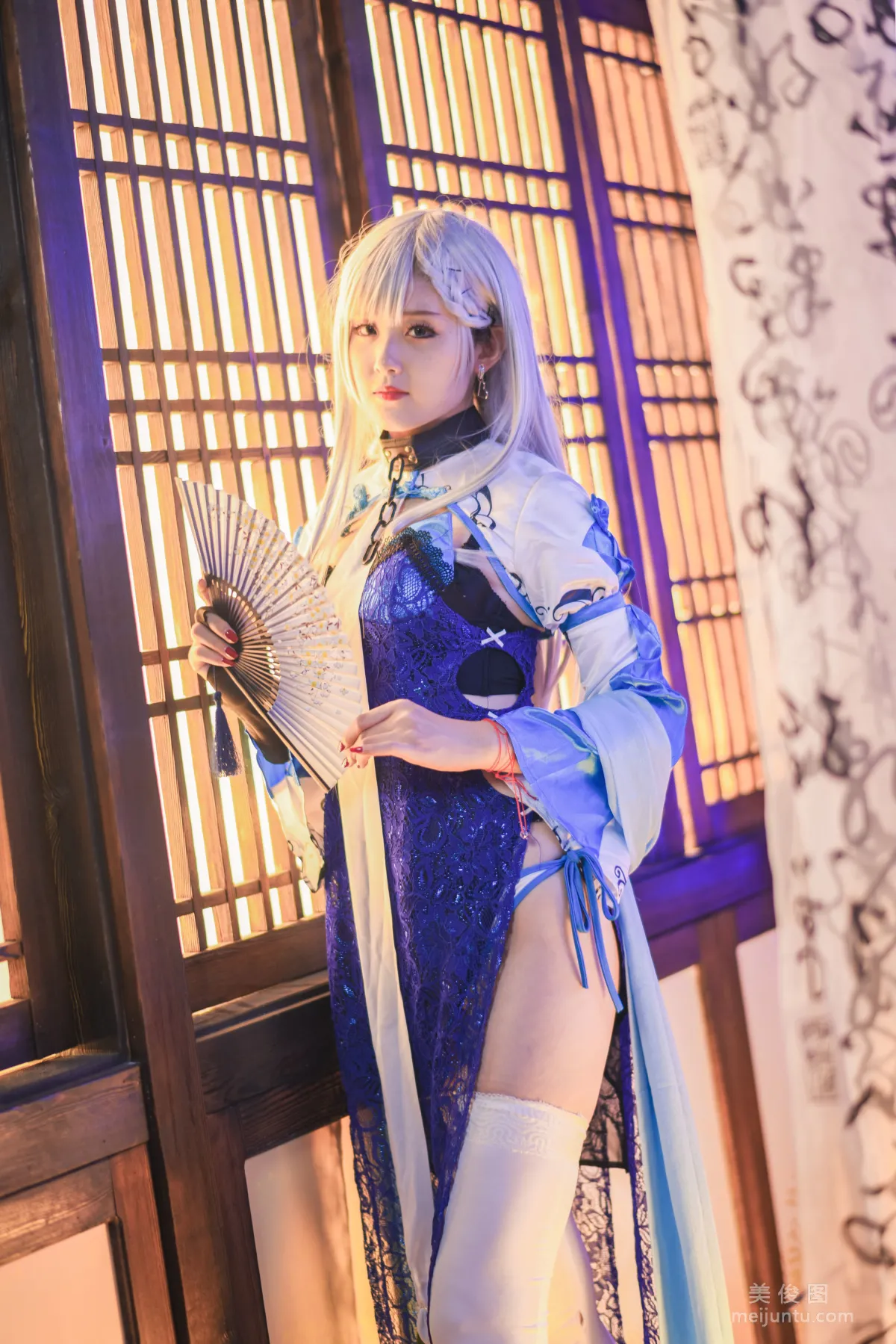 Coser Beauty Akisoso Qiu Chuchu, Belfast and Shiranui Photo Set photo 14
