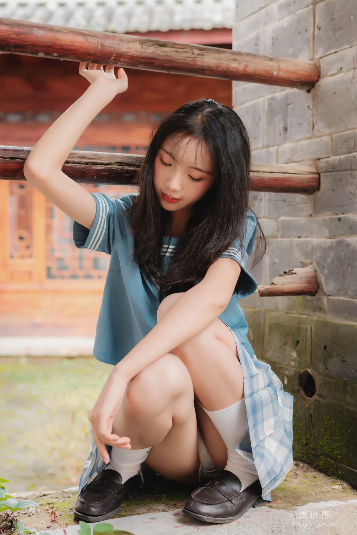 [網紅Coser] 西瓜 《麗江寫真JK戶外》 寫真集 11