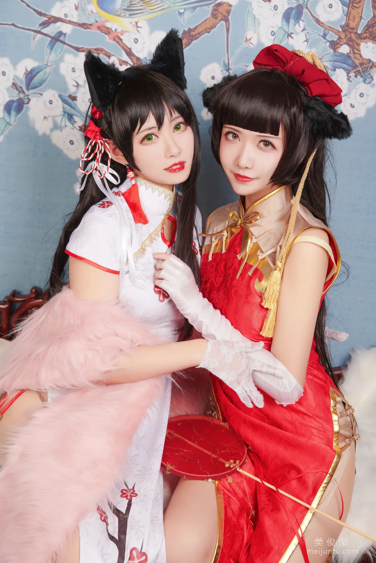 源纱希喵喵喵&Meiyi_烛墨 《犬獒旗袍》 写真集11