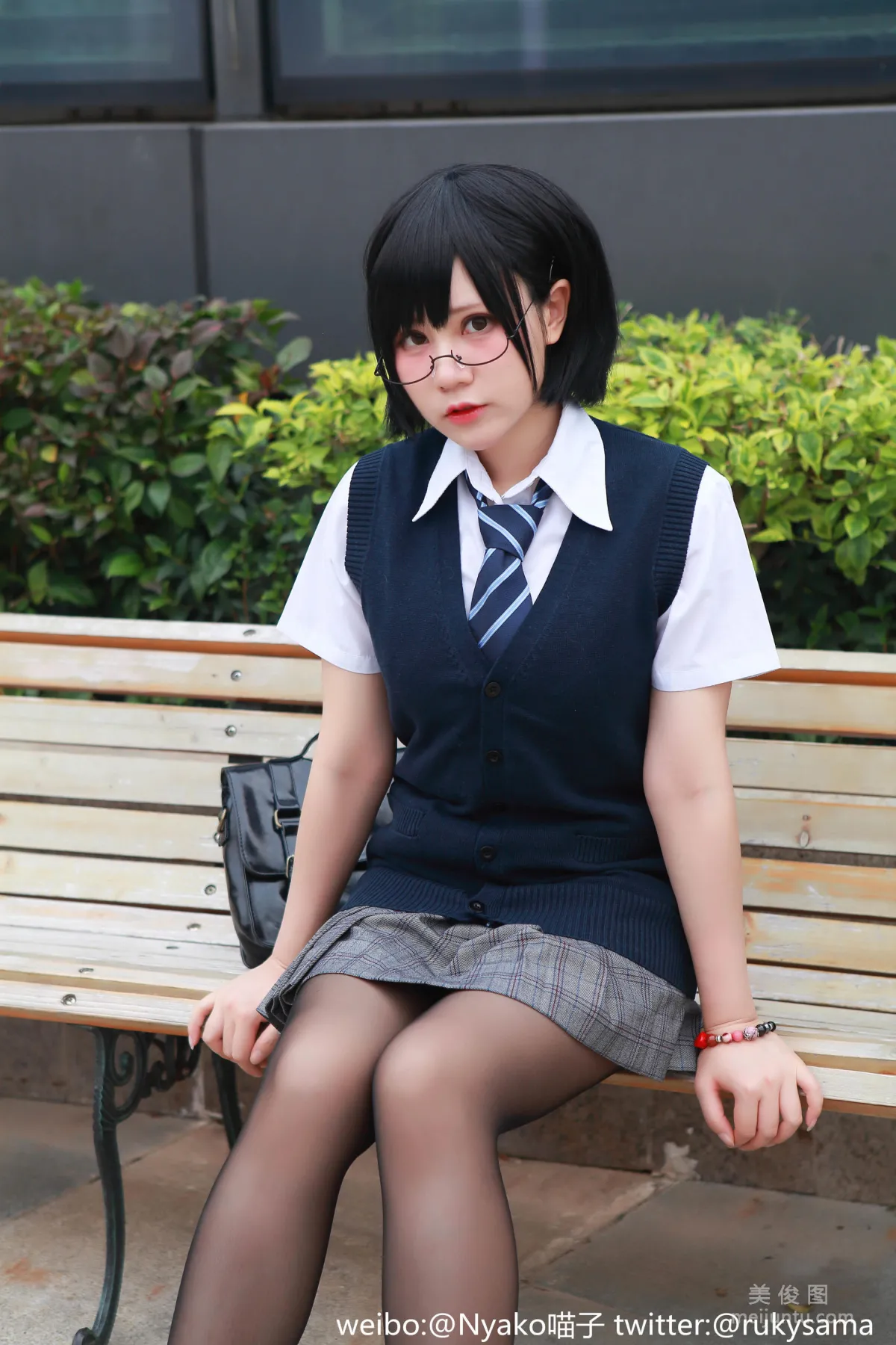 Nyako Miaozi, High School Girl 02, Photo Set photo 44
