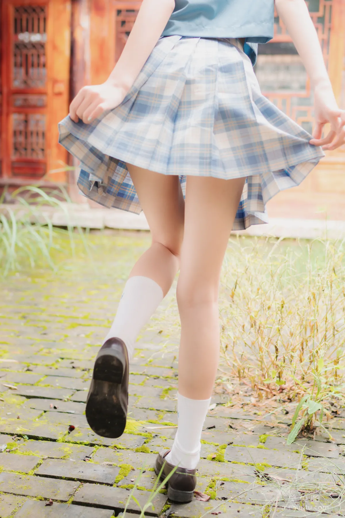 [網紅Coser] 西瓜 《麗江寫真JK戶外》 寫真集 14