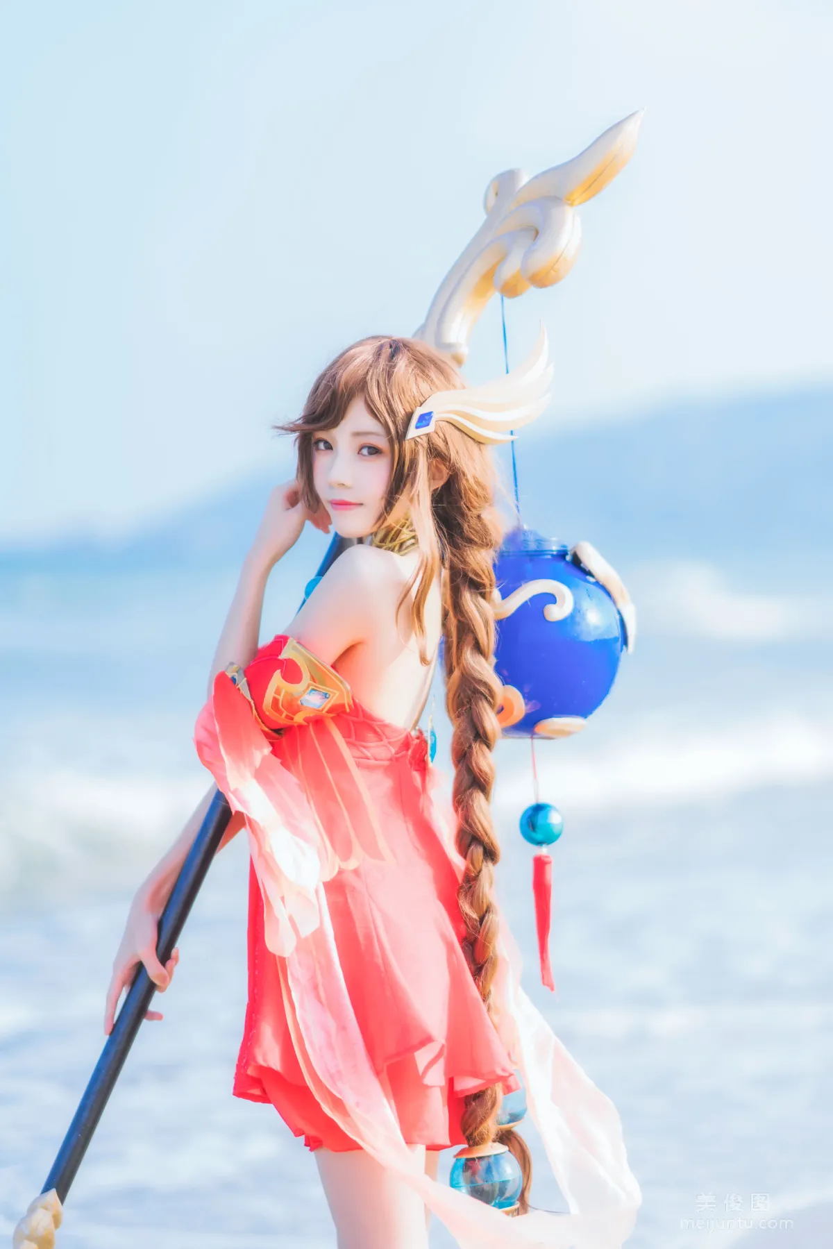 [美女Coser] 桜桃喵 《王者榮耀 大喬》 寫真集 12