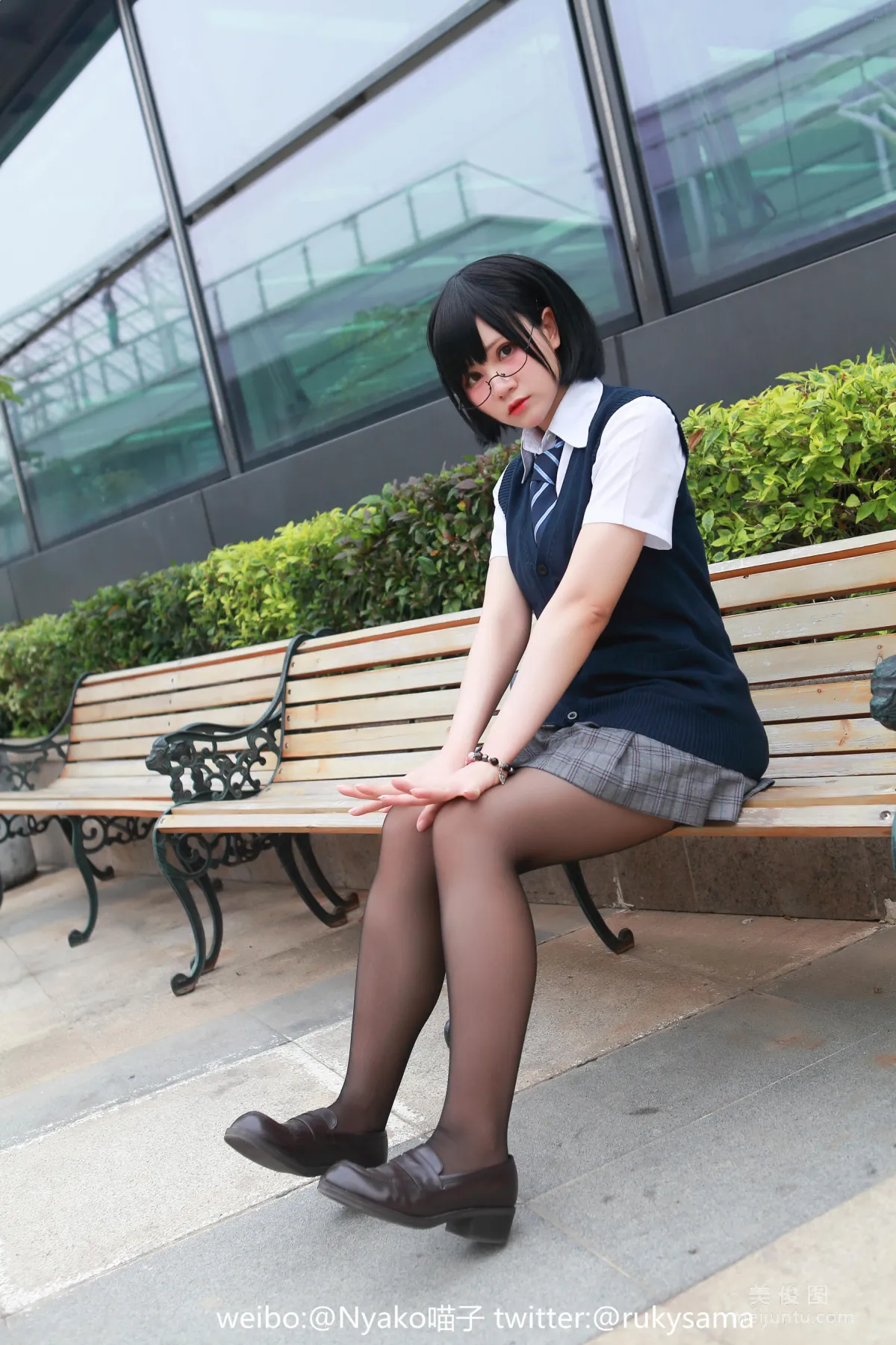 Nyako Miaozi, High School Girl 02, Photo Set photo 45