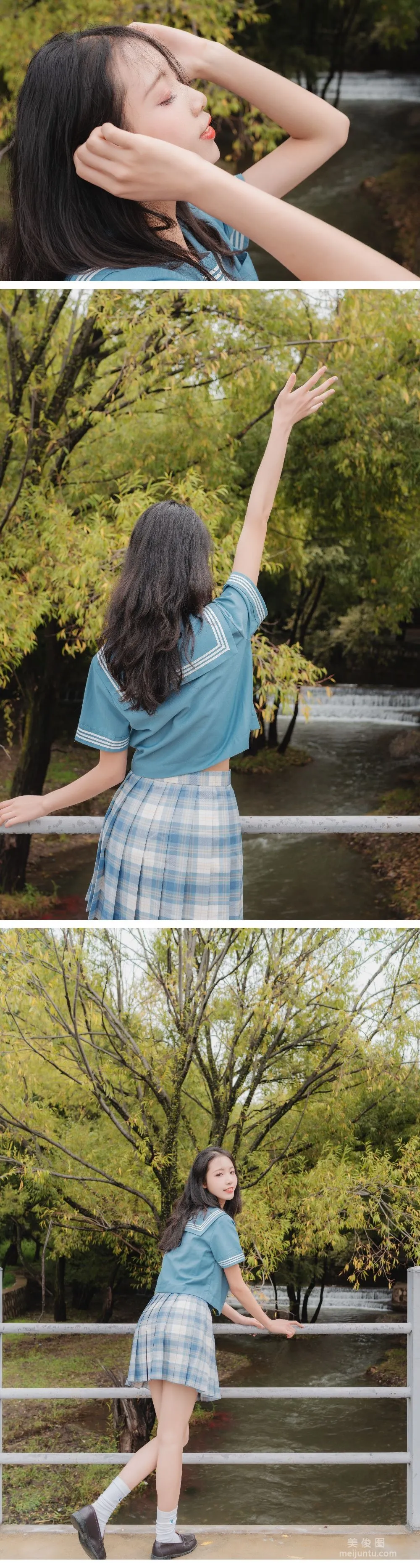 [網紅Coser] 西瓜 《麗江寫真JK戶外》 寫真集 37