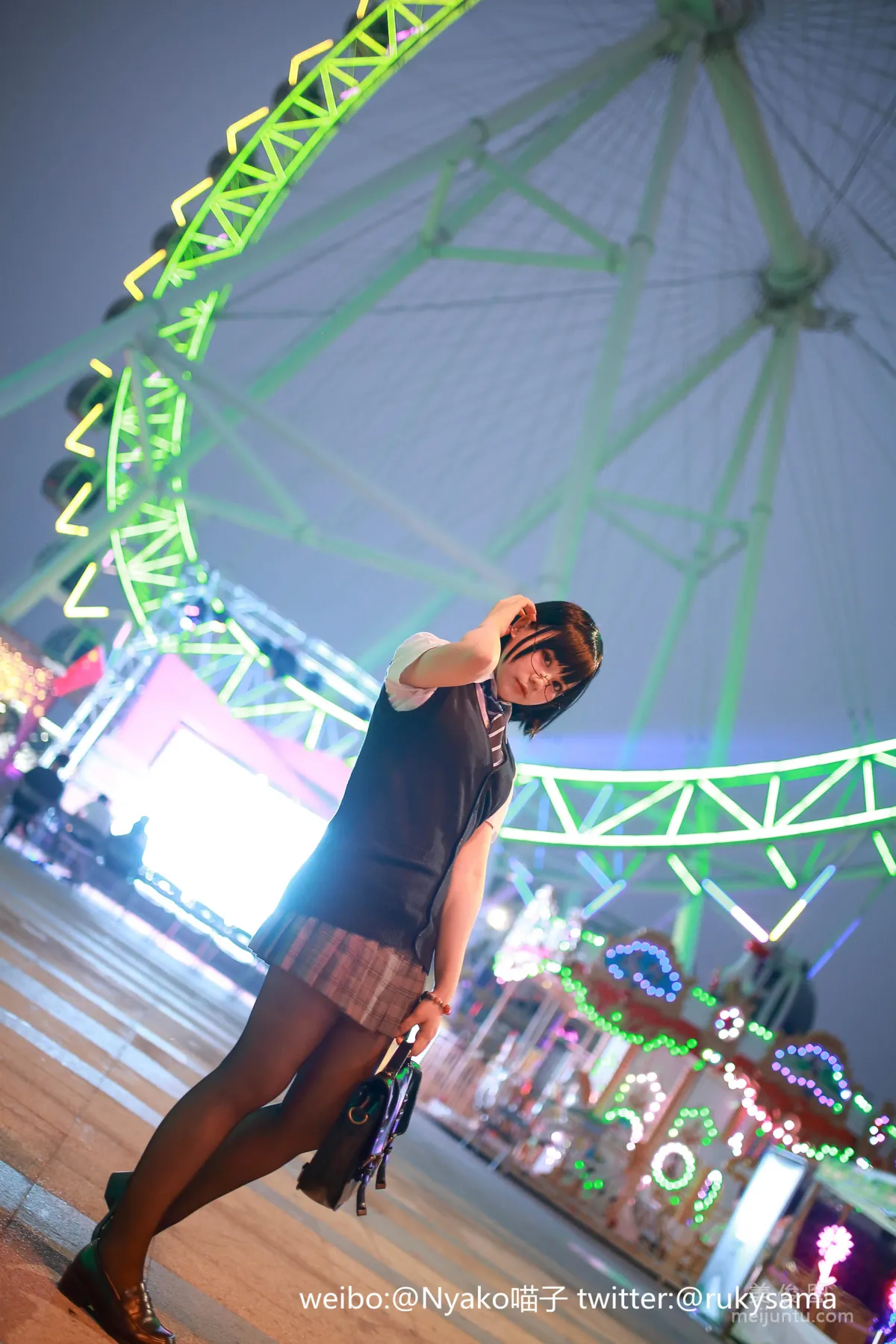 Nyako Miaozi, High School Girl 02, Photo Set photo 42