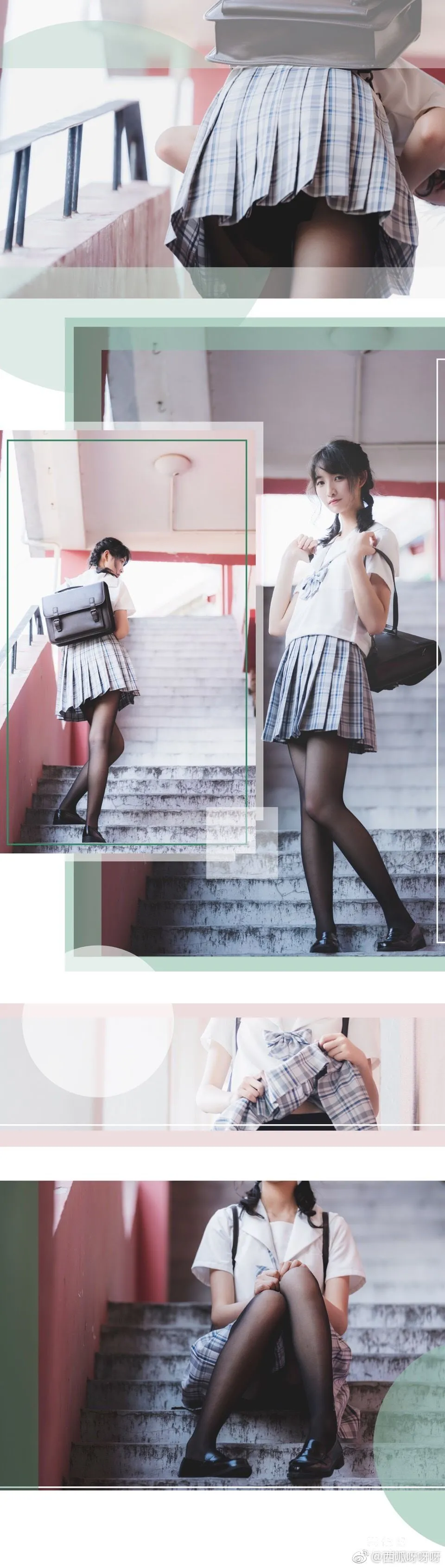 [Web Idols Coser] Xi Gua Uniform Photo Set photo 17