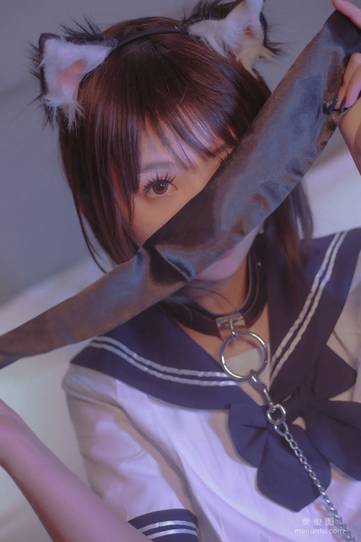 [美女Coser] 是青水 《猫耳调教》 写真集17
