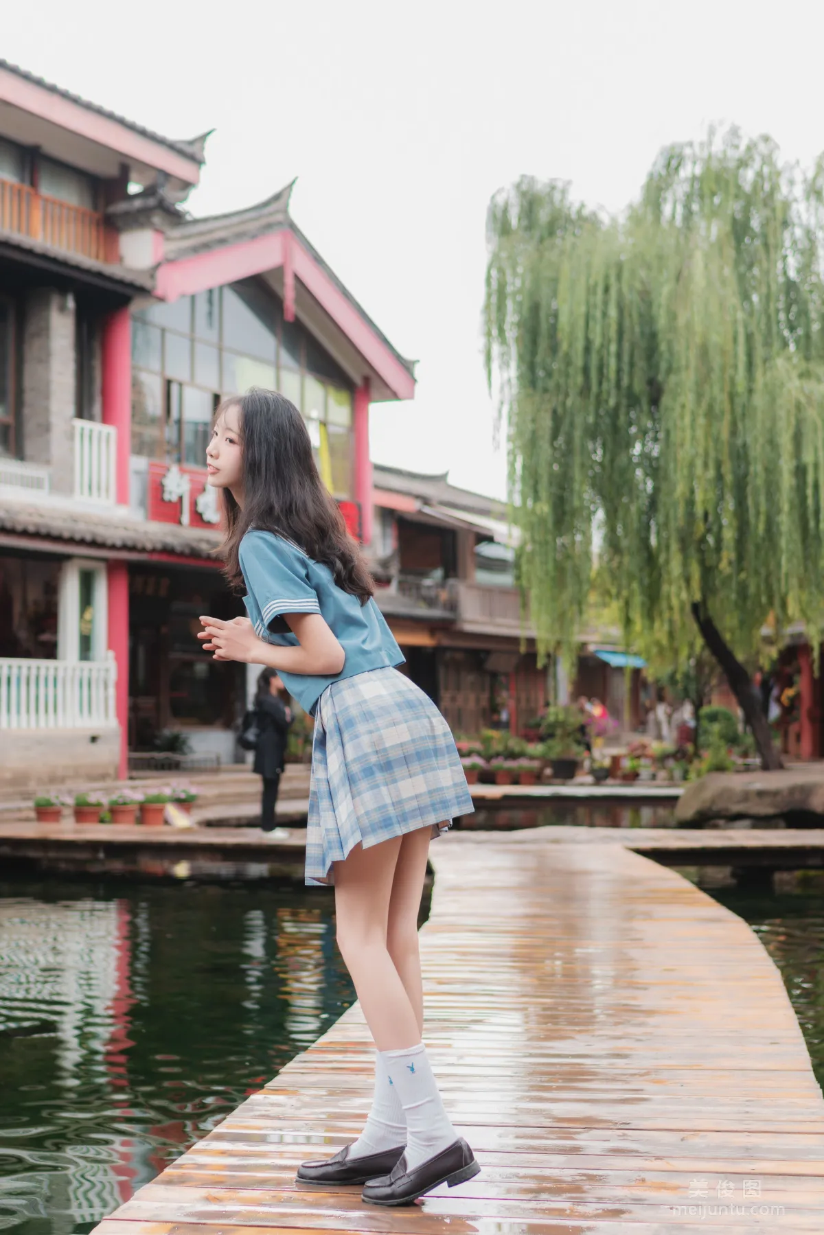 [網紅Coser] 西瓜 《麗江寫真JK戶外》 寫真集 2