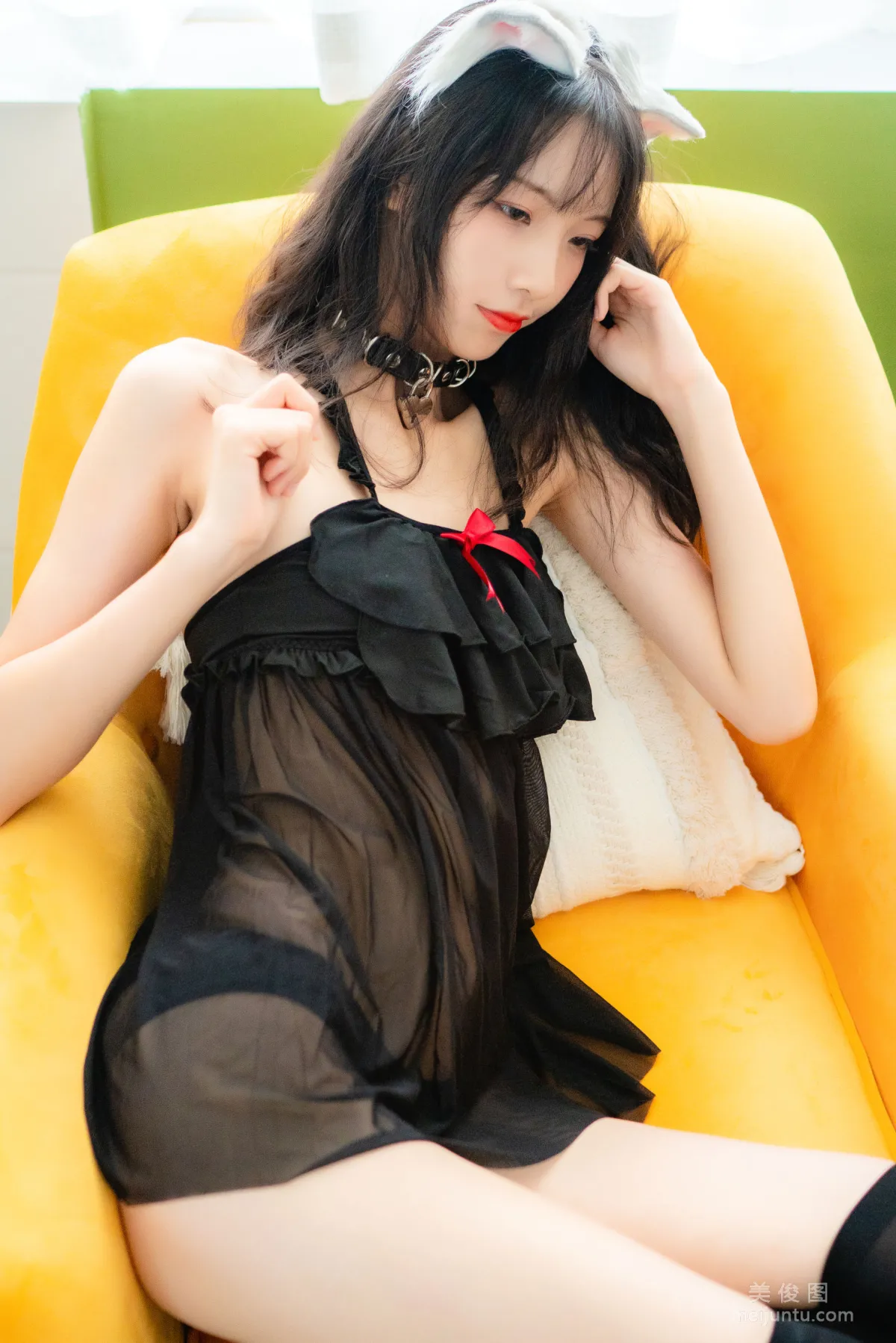 2D Girl Xigua Cat Tail Private Shoot Photo Set photo 5