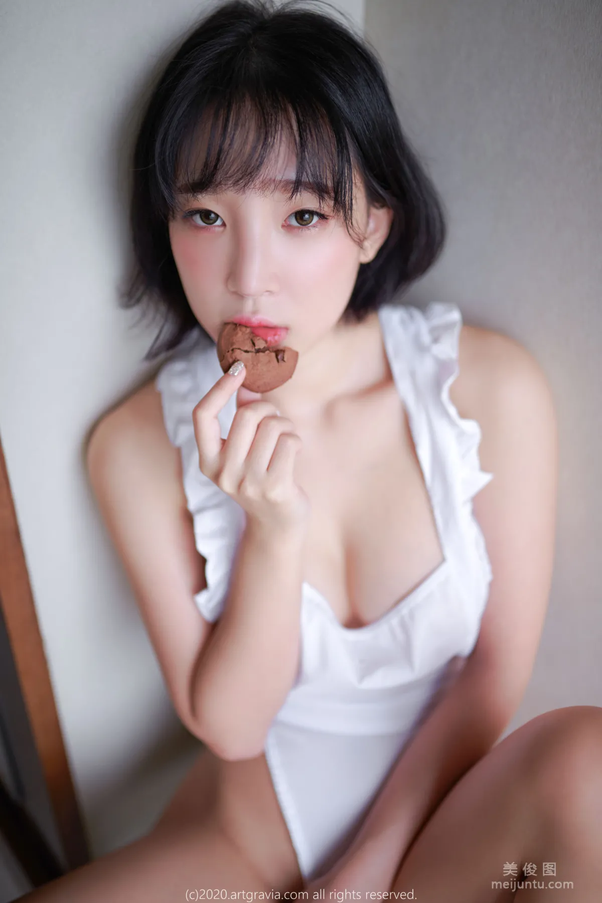 [ARTGRAVIA] VOL.134 姜仁卿 《性感厨娘+豹纹女郎》 写真集8