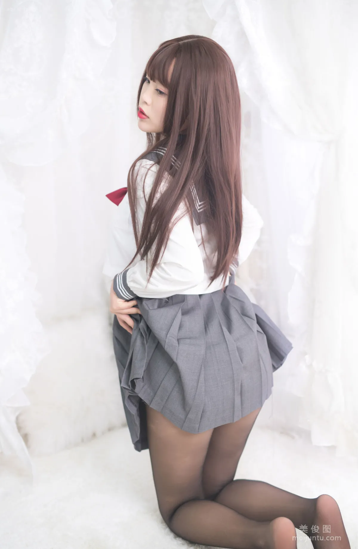 [美女Coser] -白烨- 《絕對足域》 寫真集 24