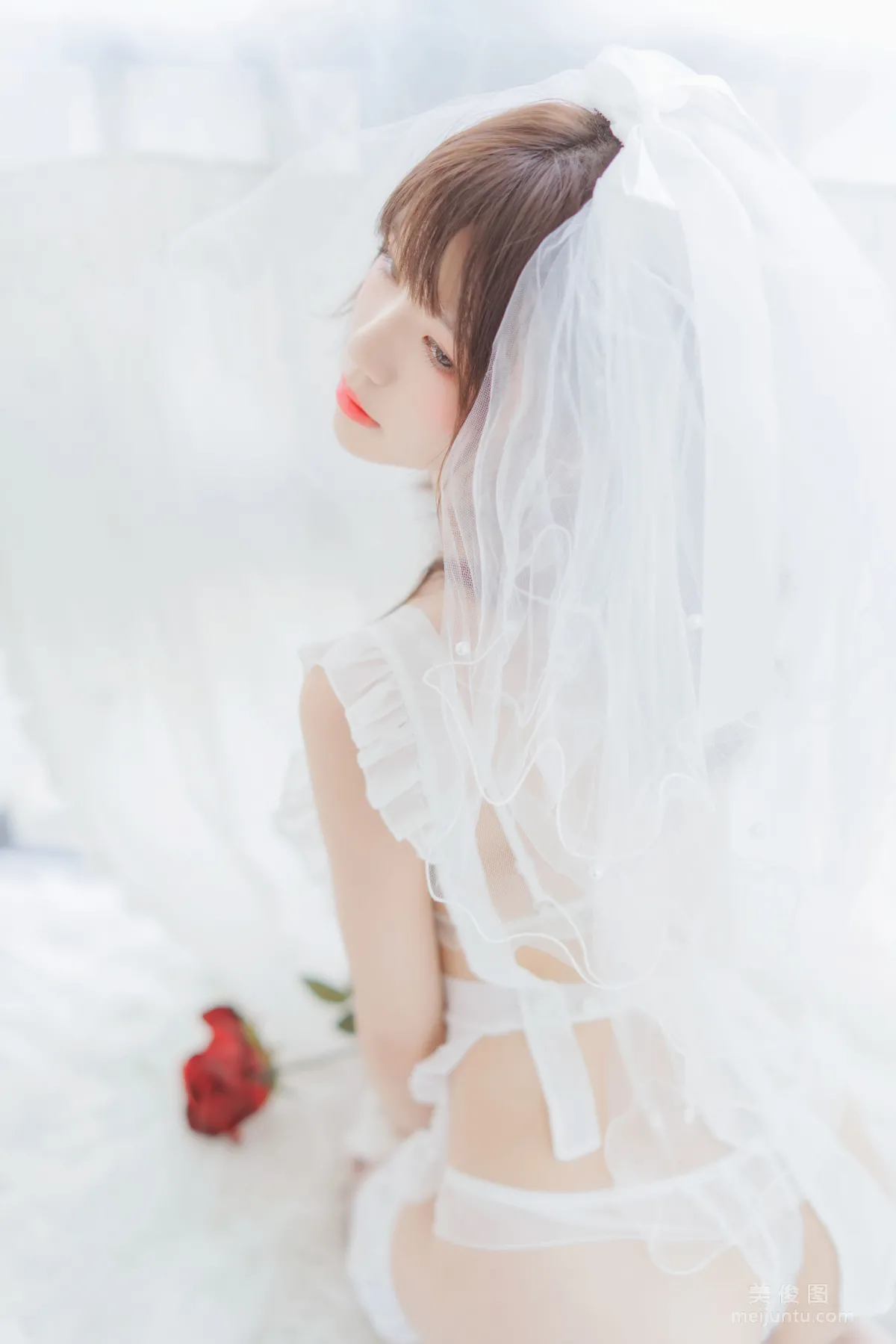 Coser桜桃喵 《轻纱02》 写真集34