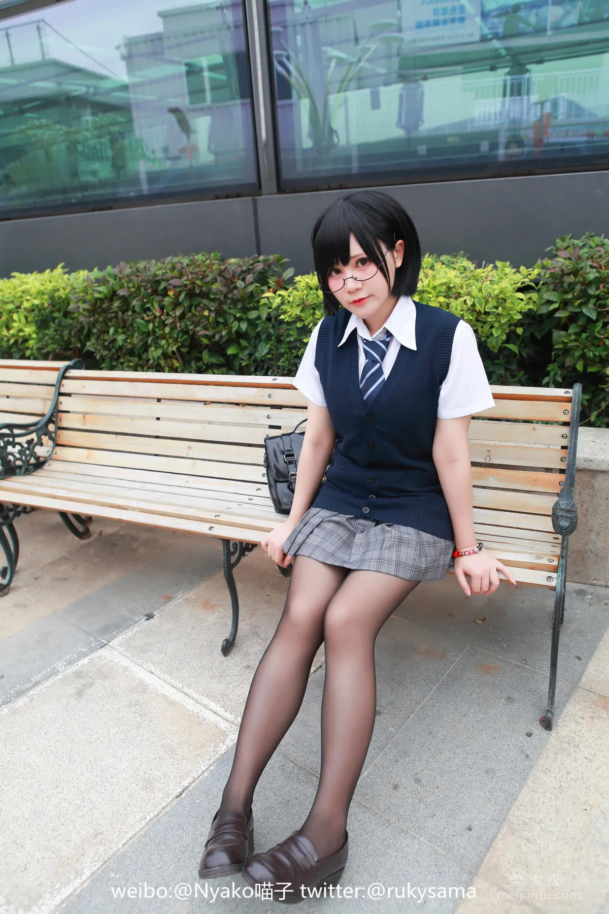 Nyako Miaozi, High School Girl 02, Photo Set photo 48