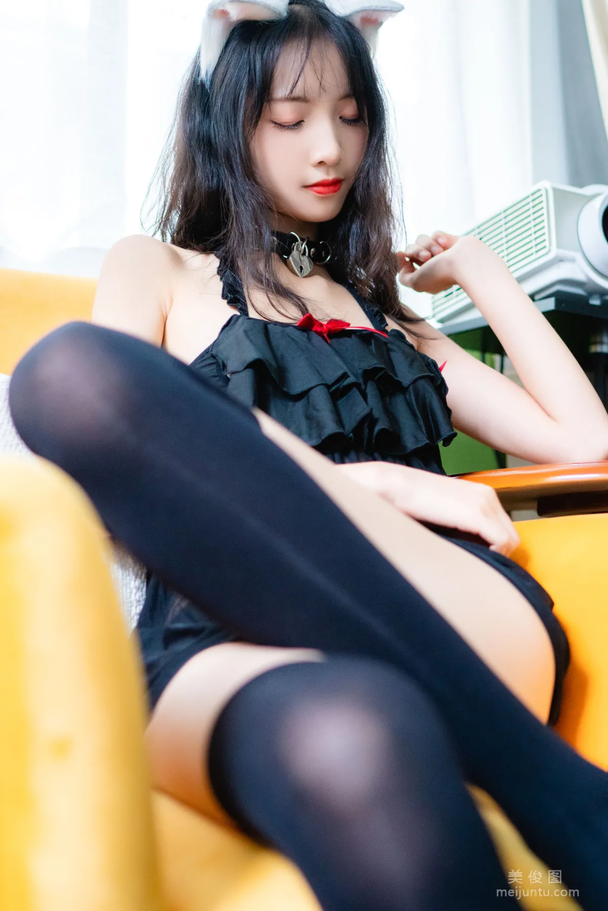 2D Girl Xigua Cat Tail Private Shoot Photo Set photo 17