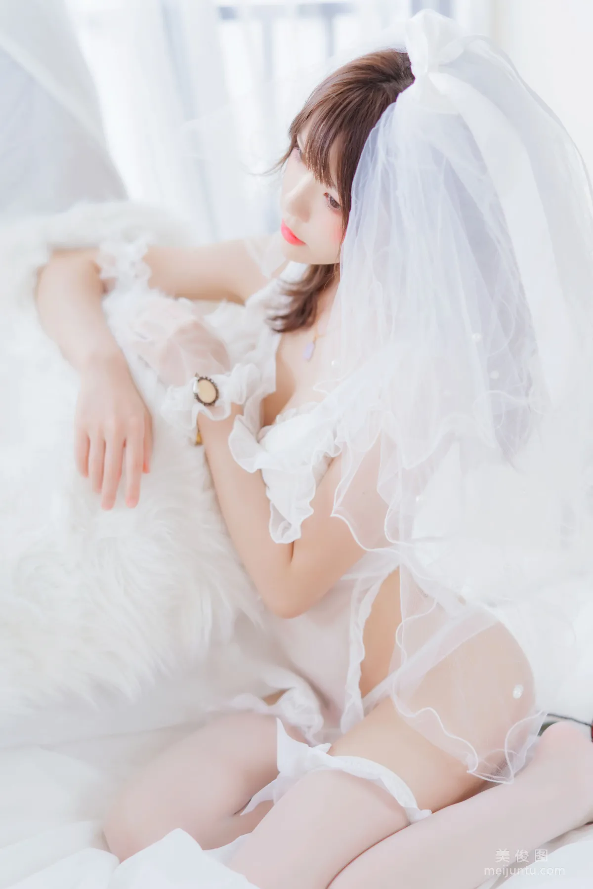 Coser桜桃喵 《轻纱02》 写真集13