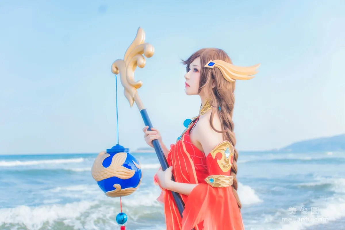 [美女Coser] 桜桃喵 《王者榮耀 大喬》 寫真集 8