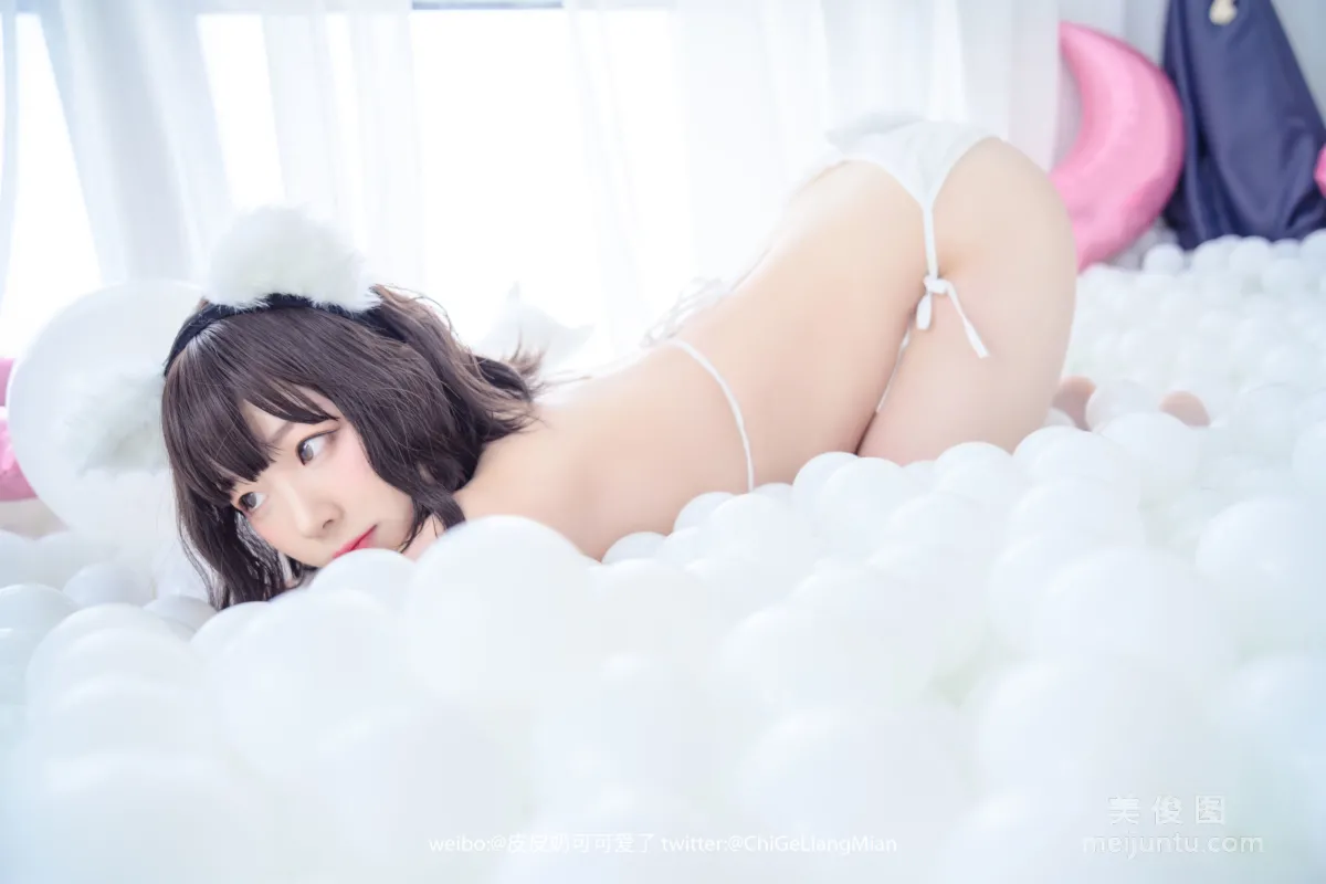[Beauty Coser] Pipi Naike Keai Lela, White Cat Photo Set [Web Idols] photo 39
