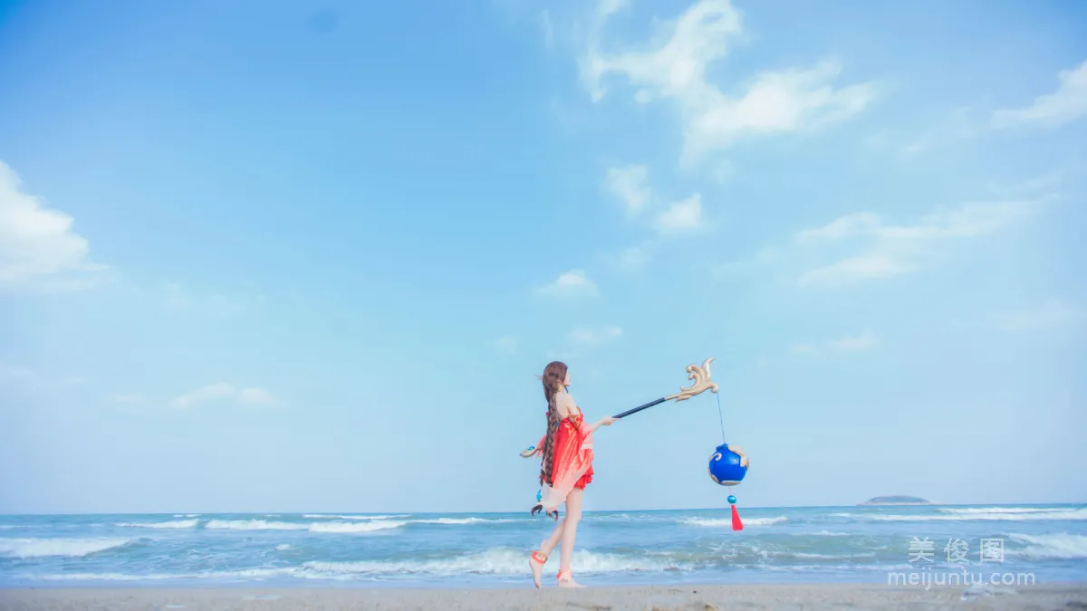 [美女Coser] 桜桃喵 《王者荣耀 大乔》 写真集1