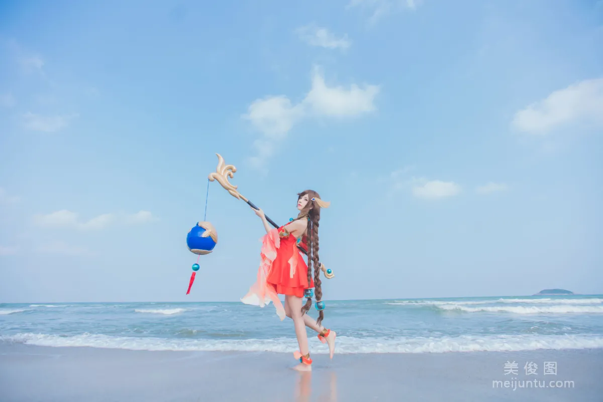 [美女Coser] 桜桃喵 《王者榮耀 大喬》 寫真集 4
