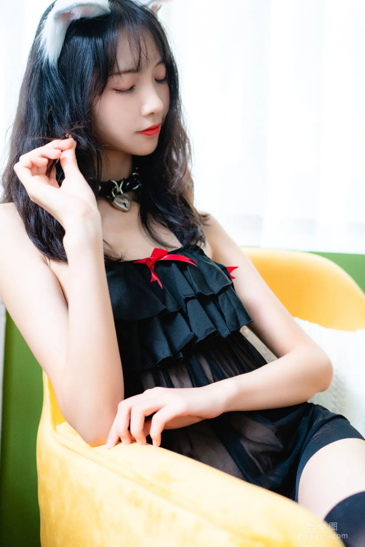 2D Girl Xigua Cat Tail Private Shoot Photo Set photo 15