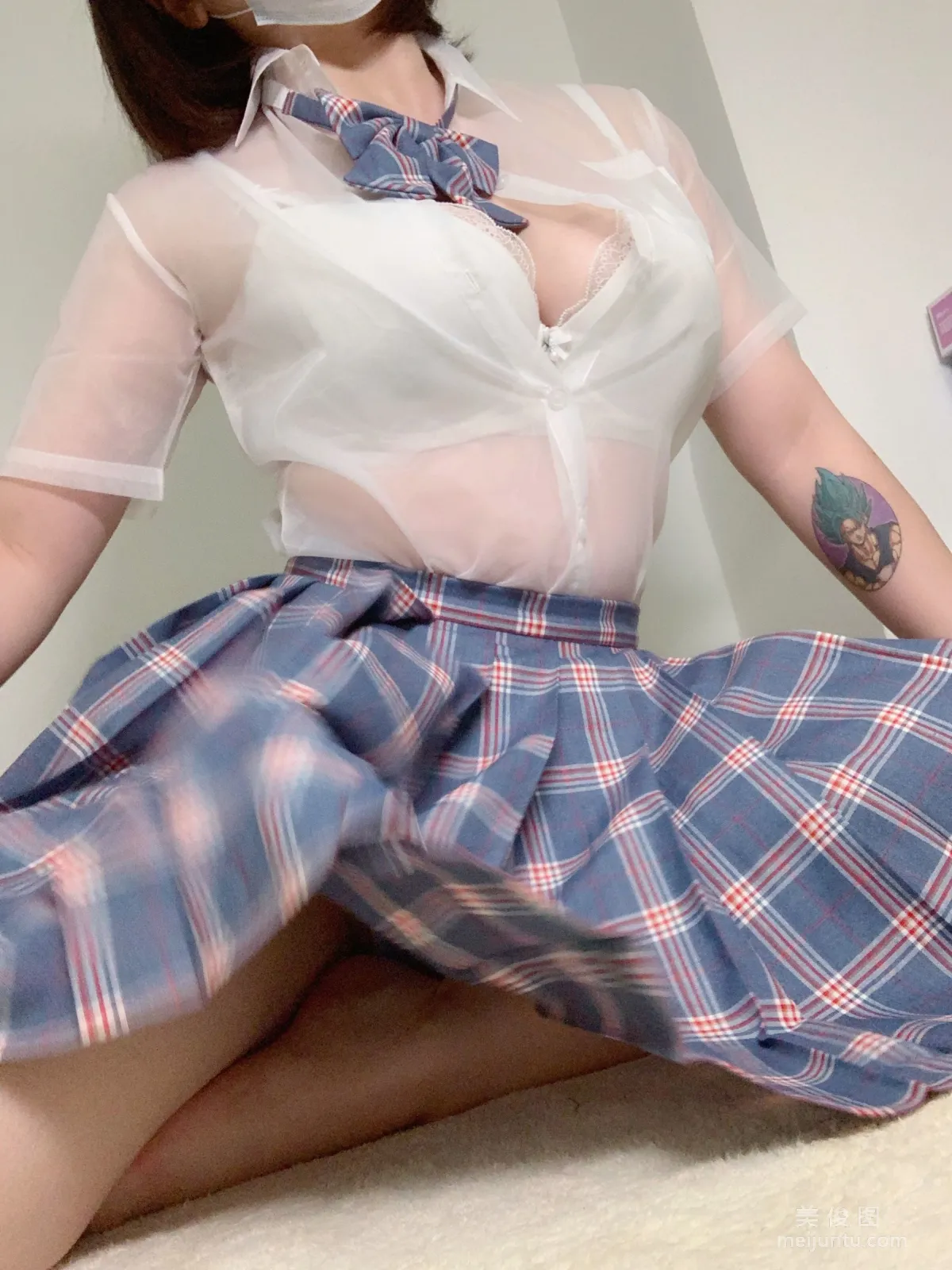 Pipi Naike Keai Lela, JK Transparent Uniform Photo Set photo 21