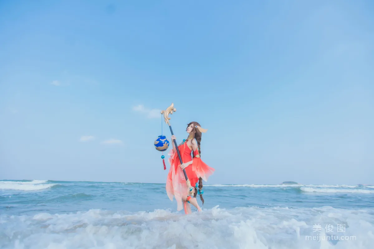 [美女Coser] 桜桃喵 《王者榮耀 大喬》 寫真集 7