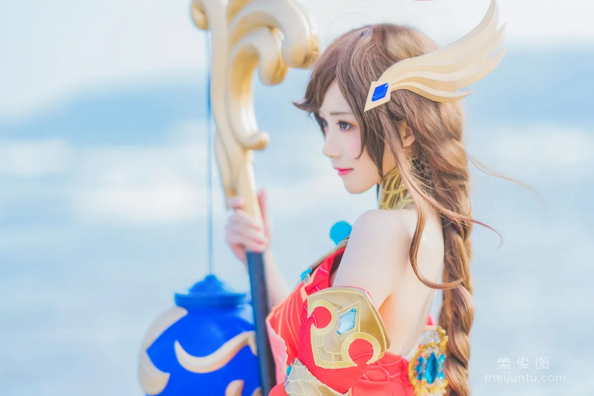 [美女Coser] 桜桃喵 《王者荣耀 大乔》 写真集22