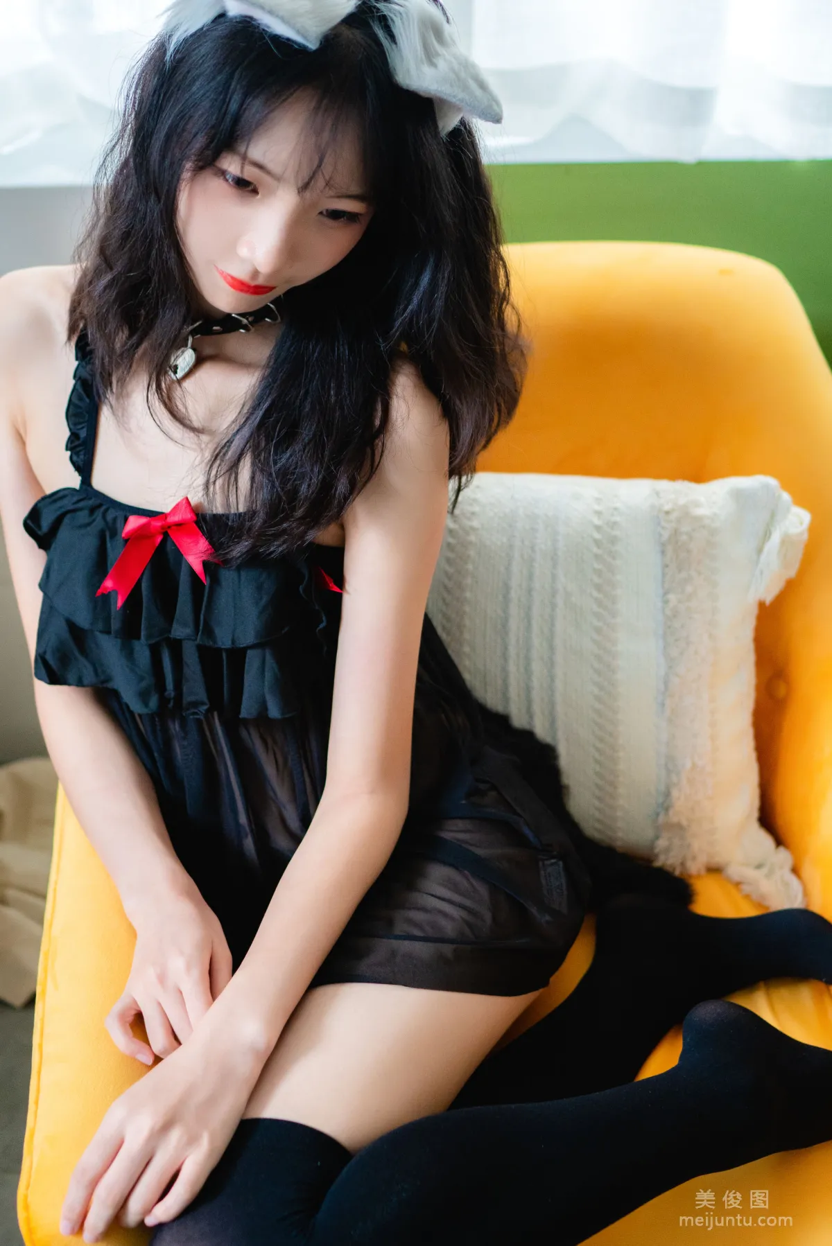2D Girl Xigua Cat Tail Private Shoot Photo Set photo 14