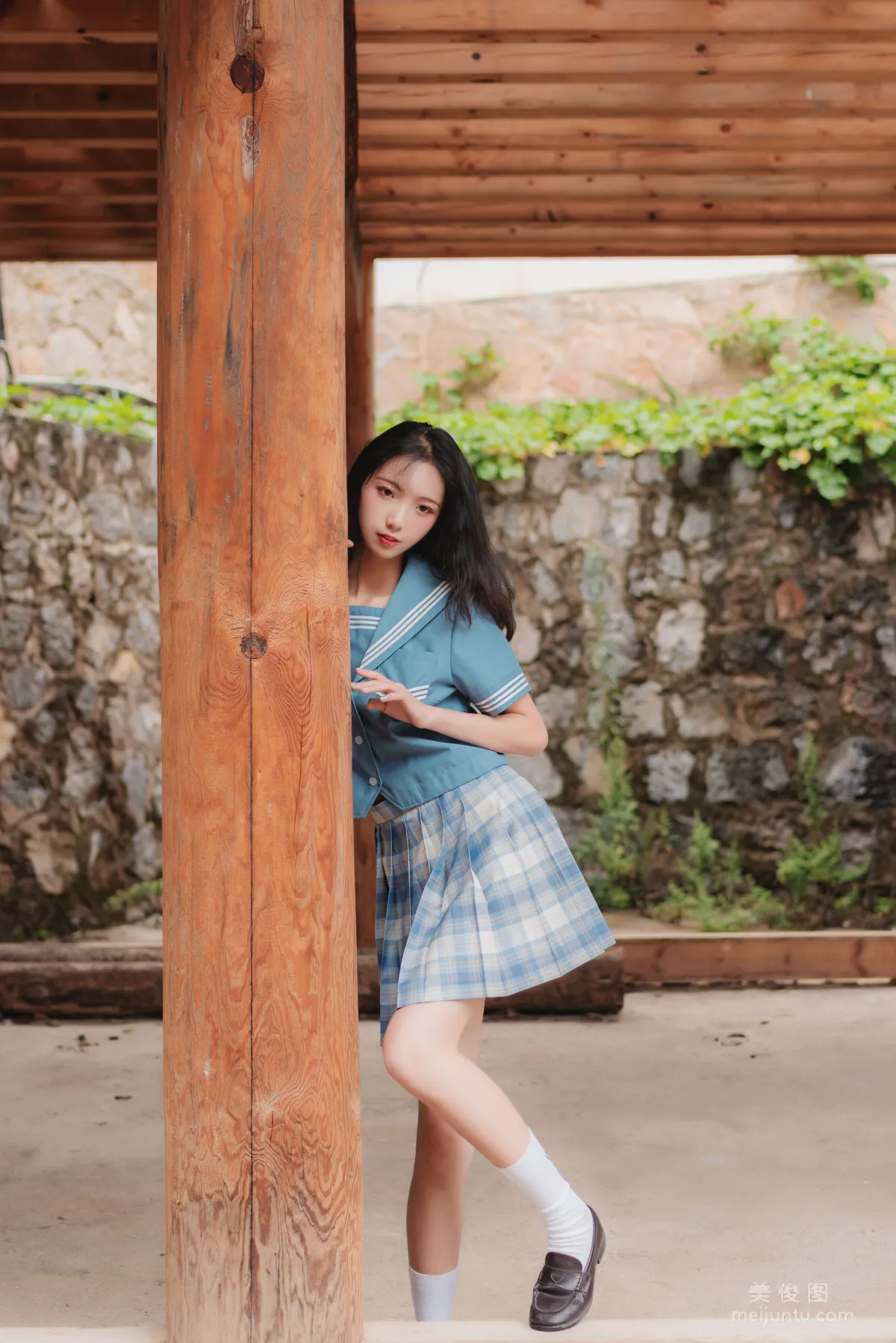 [網紅Coser] 西瓜 《麗江寫真JK戶外》 寫真集 7