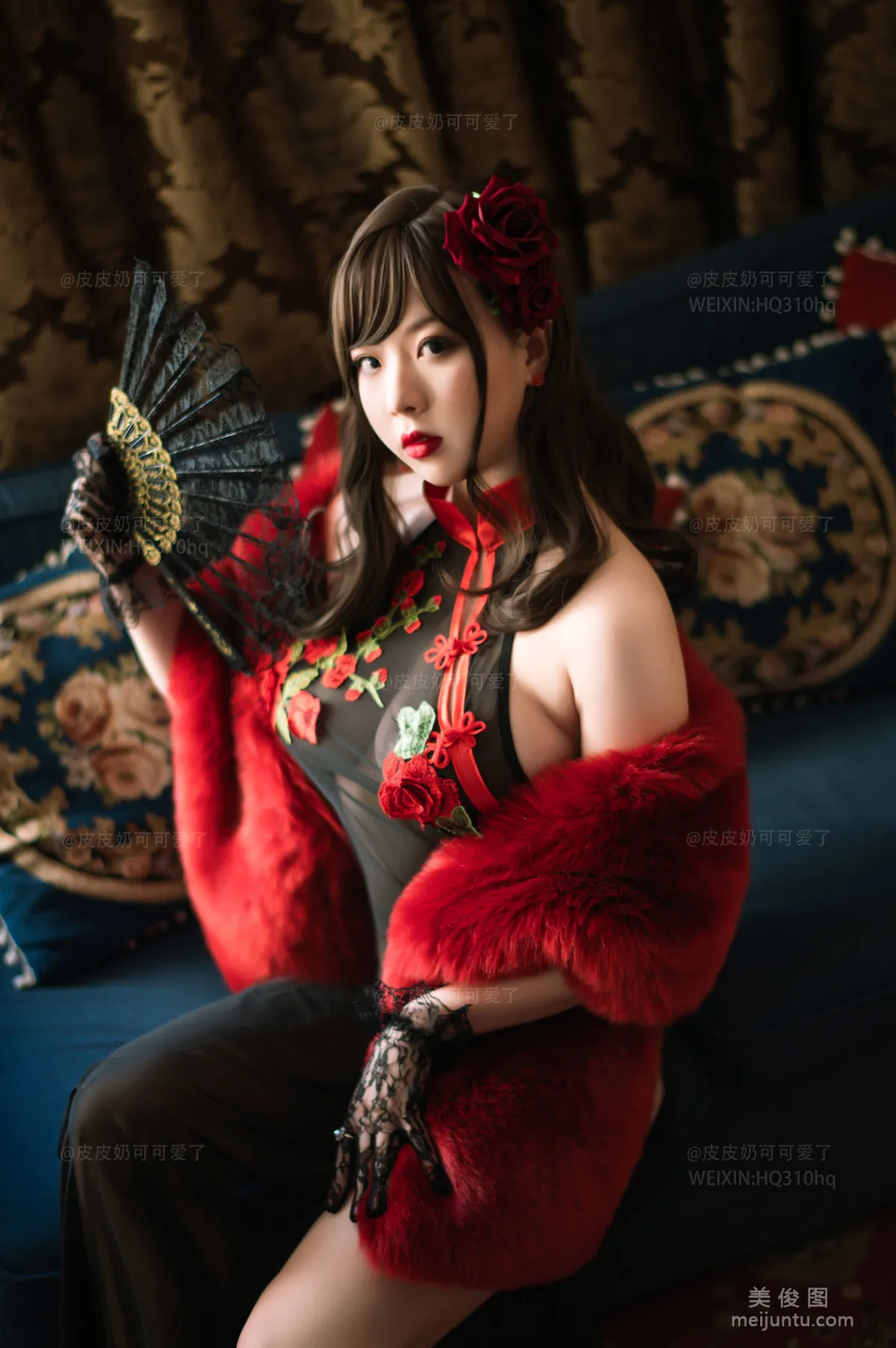 [美女Coser] 皮皮奶可可愛了啦 《玫瑰》 寫真集 2