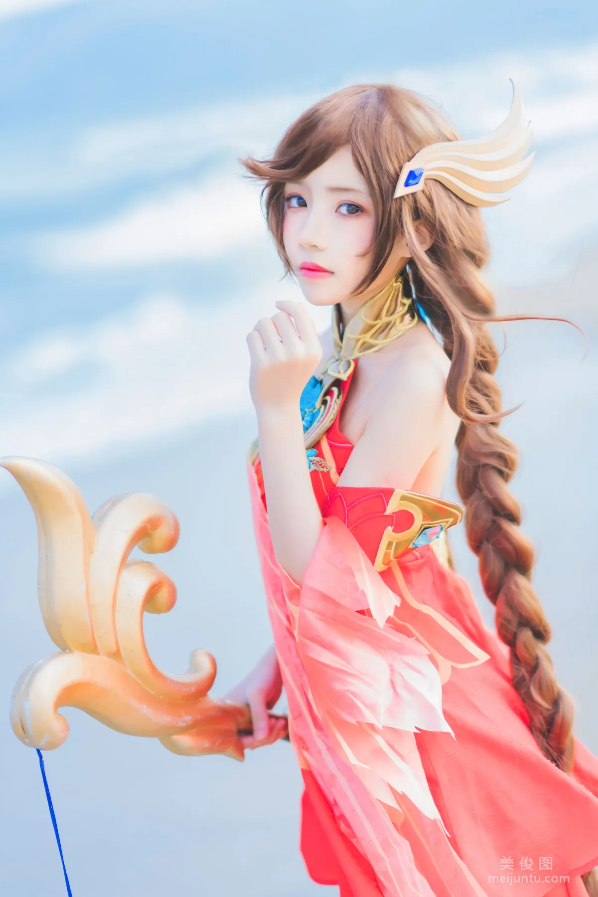 [美女Coser] 桜桃喵 《王者榮耀 大喬》 寫真集 21