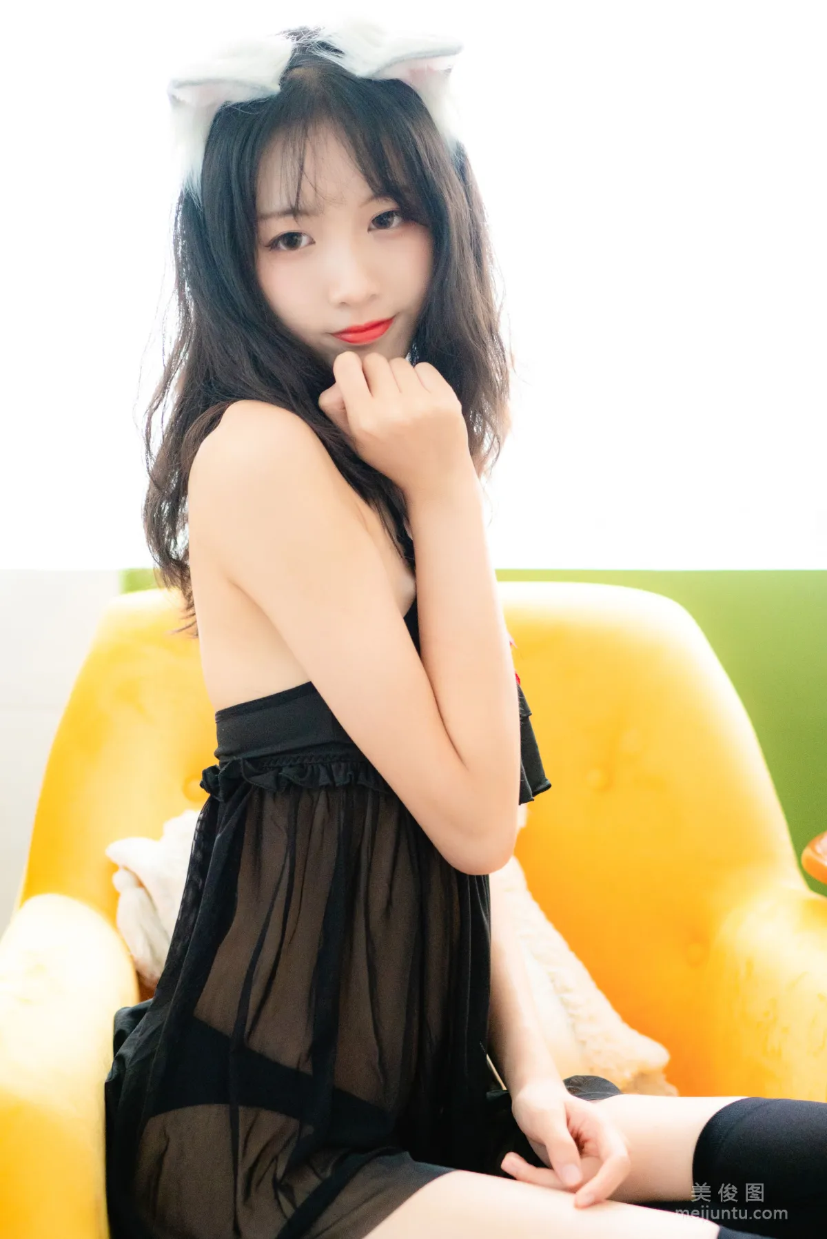 2D Girl Xigua Cat Tail Private Shoot Photo Set photo 4