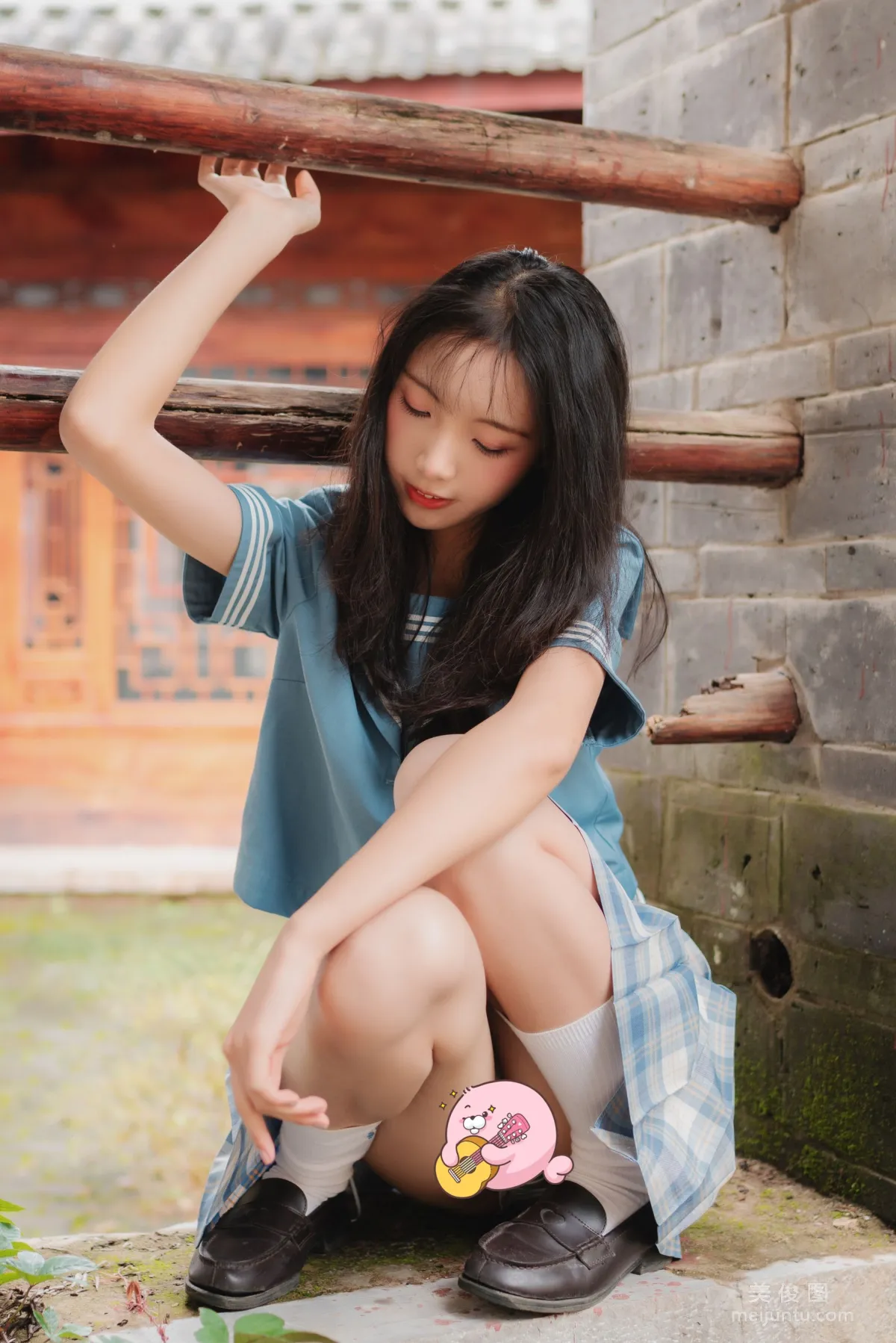 [網紅Coser] 西瓜 《麗江寫真JK戶外》 寫真集 42