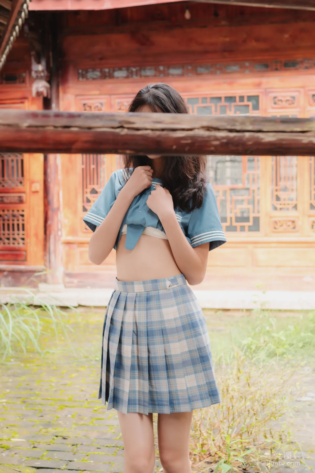 [網紅Coser] 西瓜 《麗江寫真JK戶外》 寫真集 36