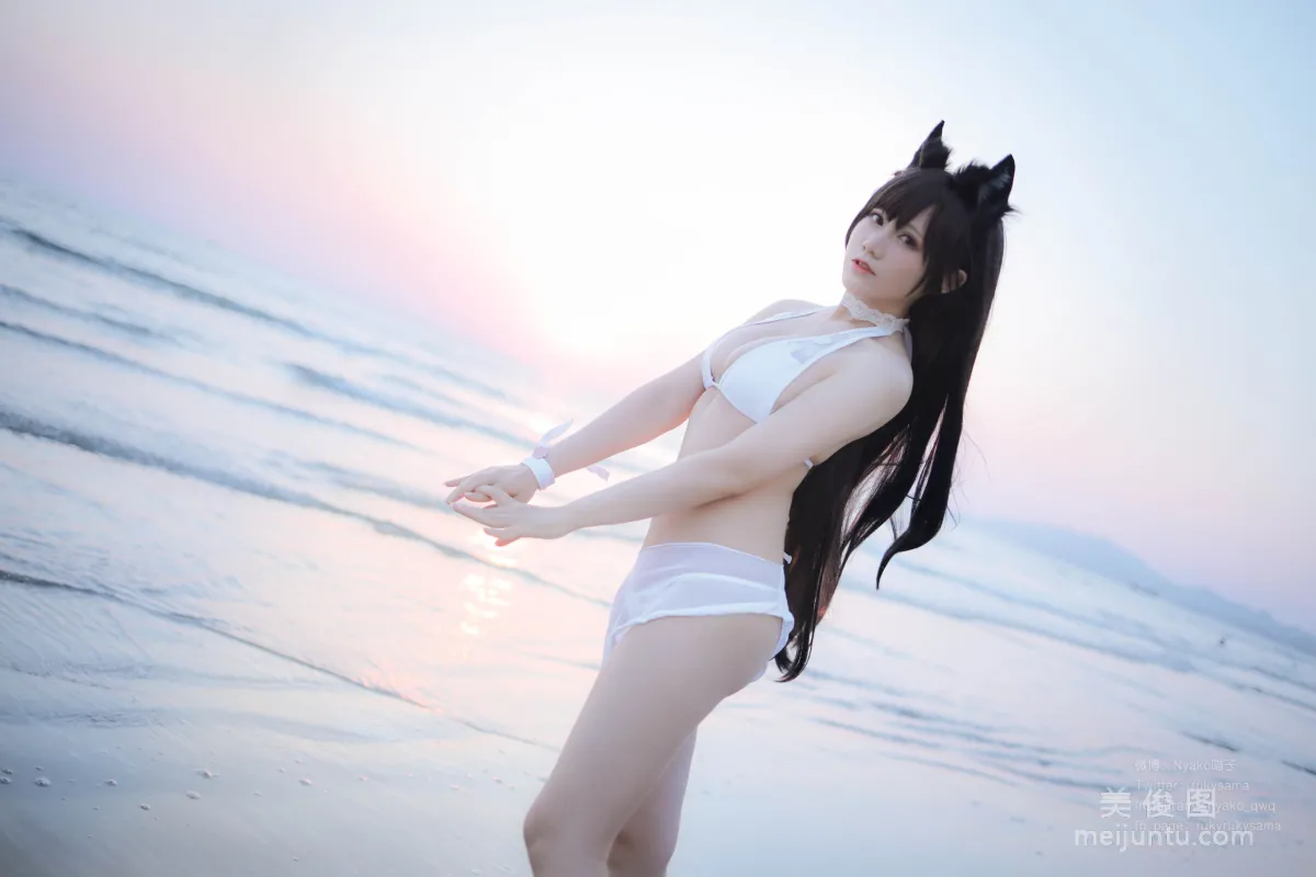 [Web Idols] Nyako Miaozi, Atago Swimsuit, Photo Set photo 12