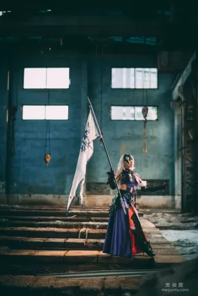 [網紅Coser] 九曲Jean 《黑貞德》 寫真集