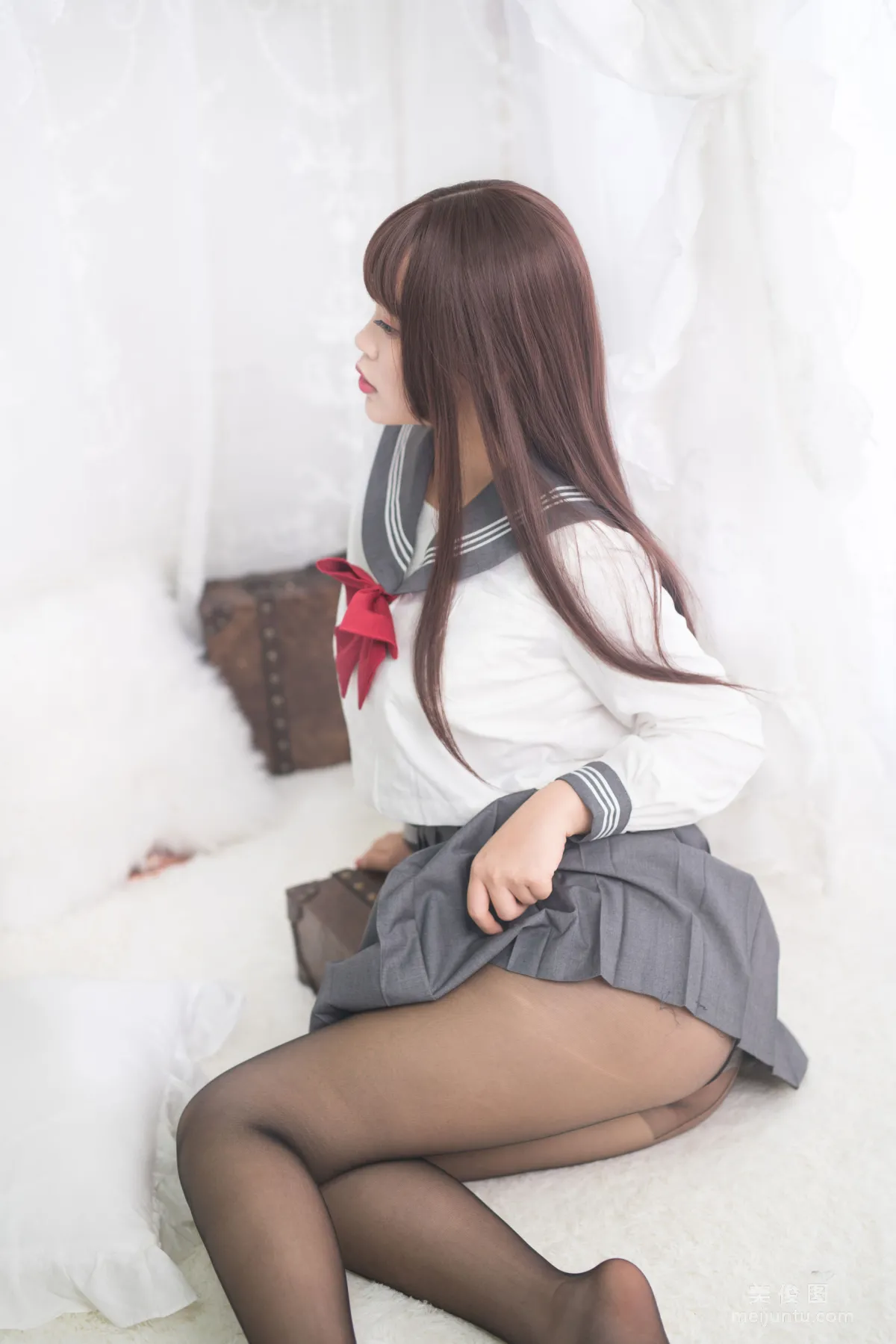 [美女Coser] -白烨- 《絕對足域》 寫真集 19