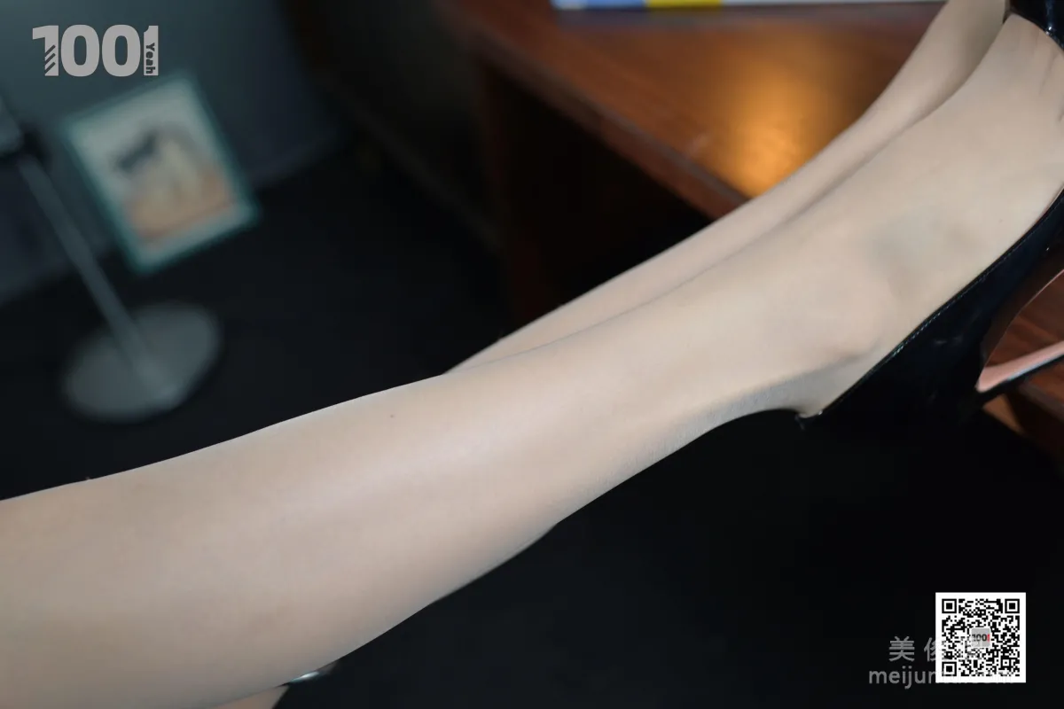 [One Thousand and One Nights] Model: Lucy, Beautiful Doctor 3, Flesh-Colored Stockings and Silk Feet Photo Set photo 48