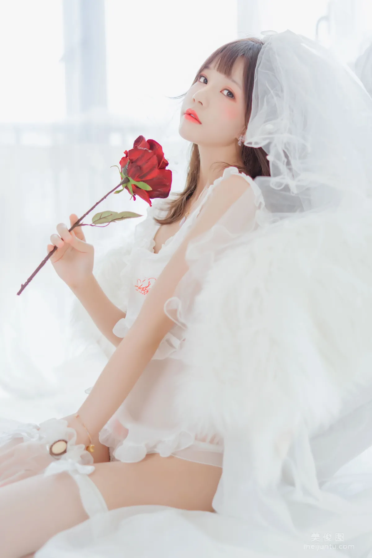 Coser桜桃喵 《轻纱02》 写真集8