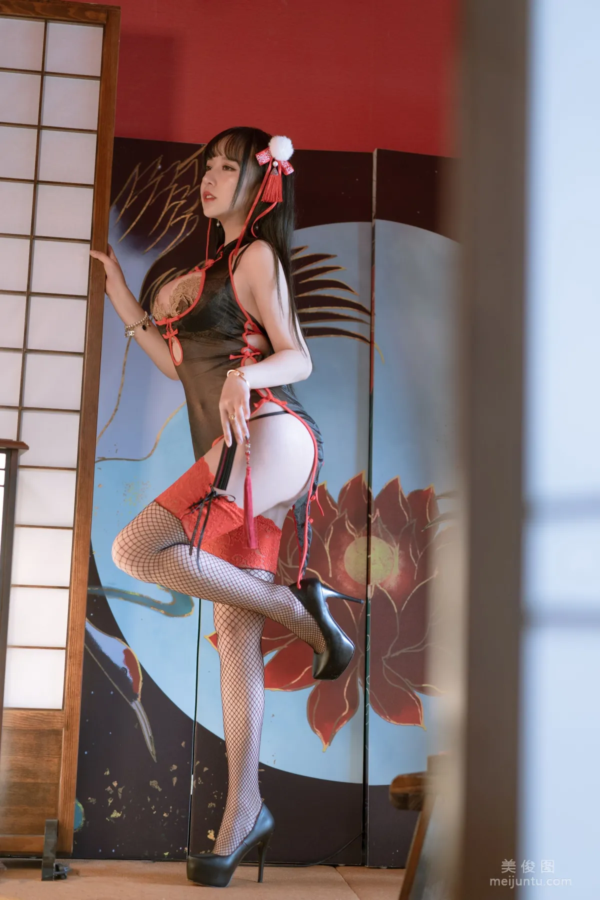 米线线sama 《新年旗袍》 写真集28