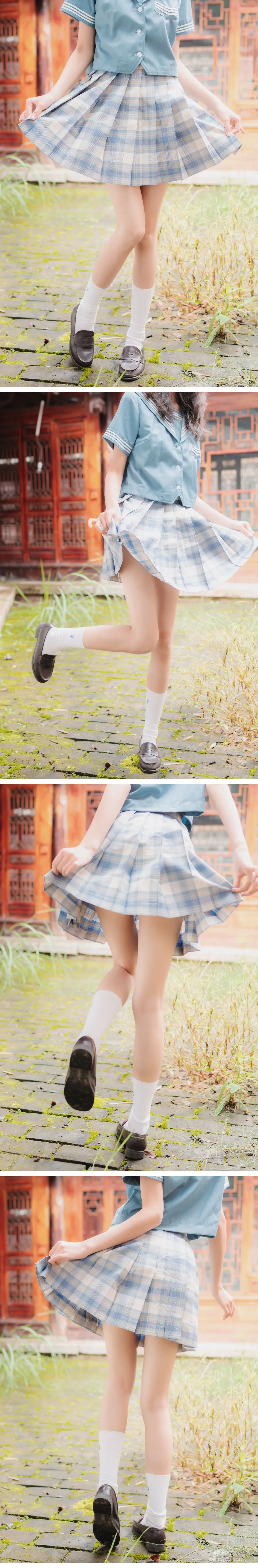 [網紅Coser] 西瓜 《麗江寫真JK戶外》 寫真集 44