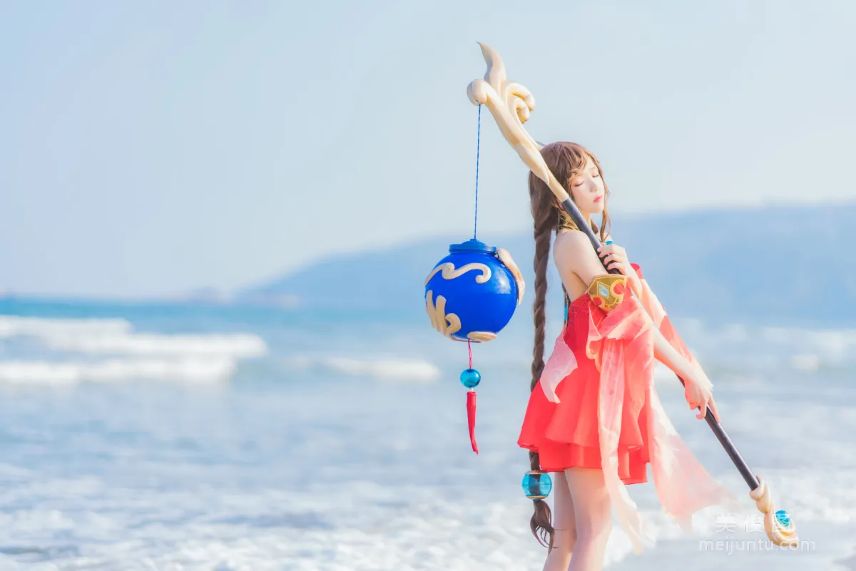 [美女Coser] 桜桃喵 《王者榮耀 大喬》 寫真集 16