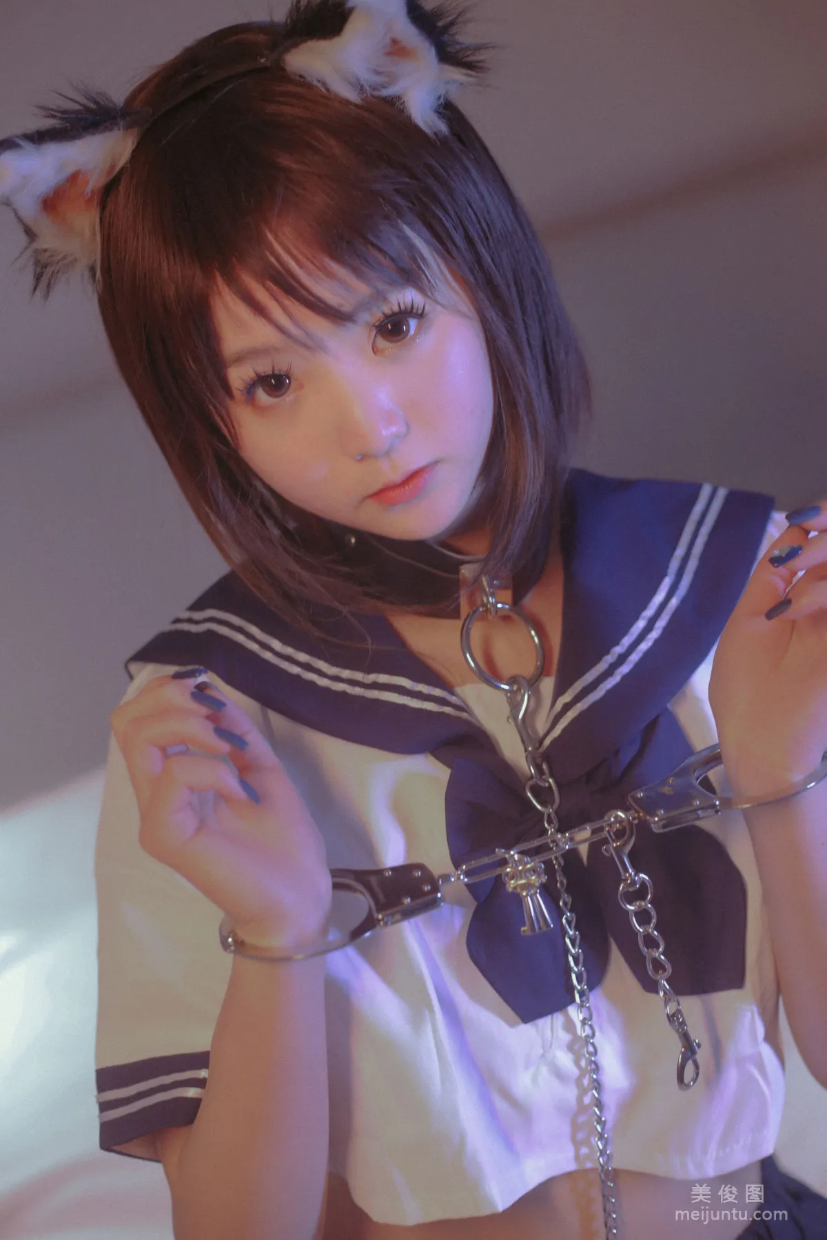 [美女Coser] 是青水 《猫耳调教》 写真集15
