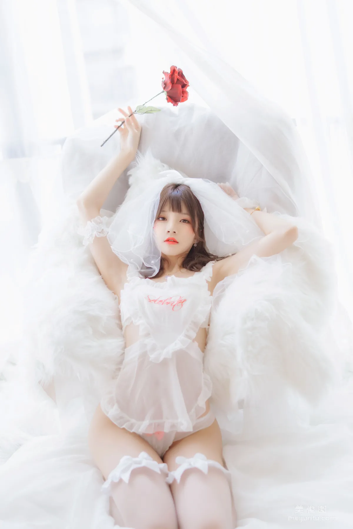 Coser桜桃喵 《轻纱02》 写真集6