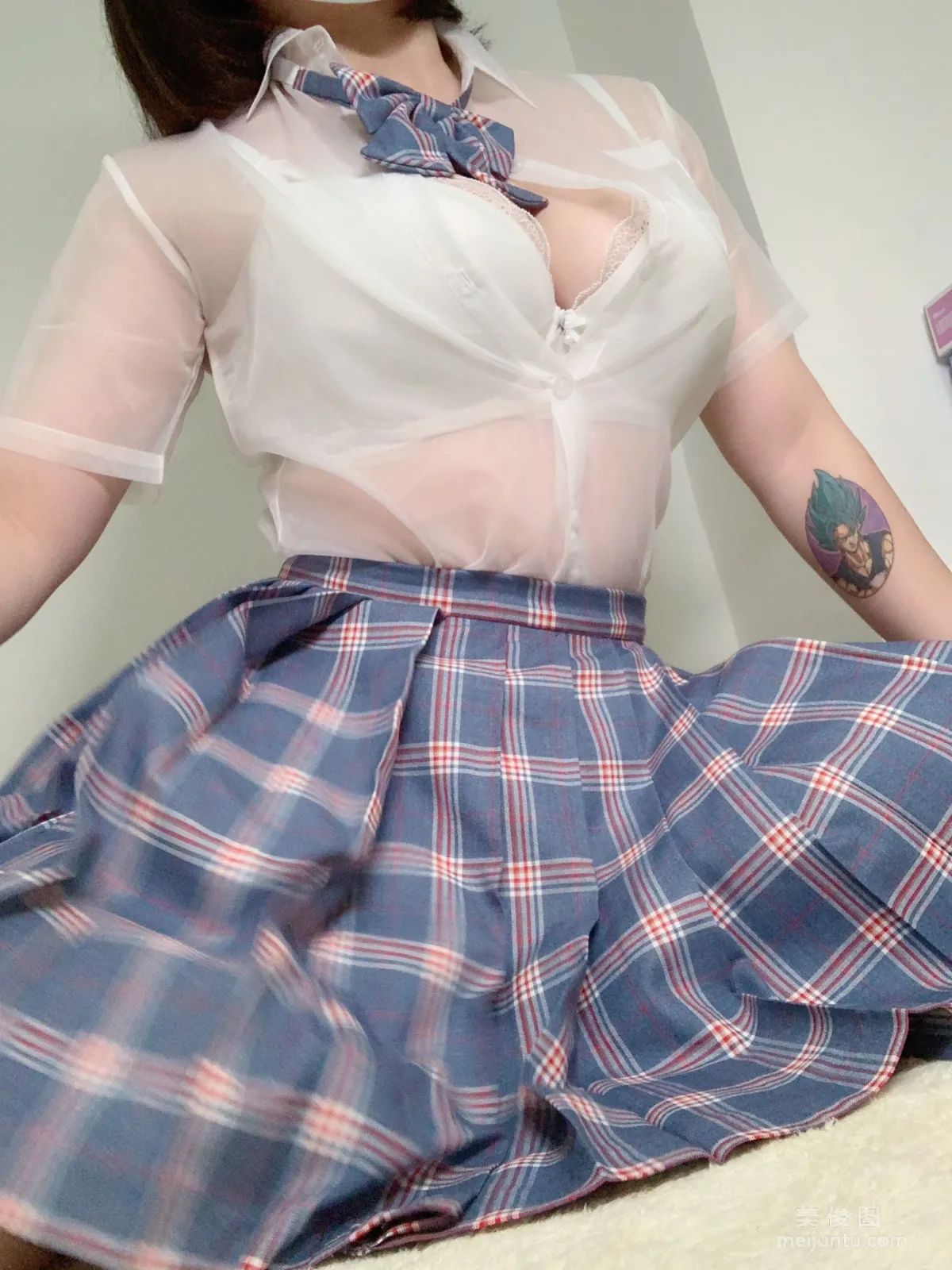 Pipi Naike Keai Lela, JK Transparent Uniform Photo Set photo 20