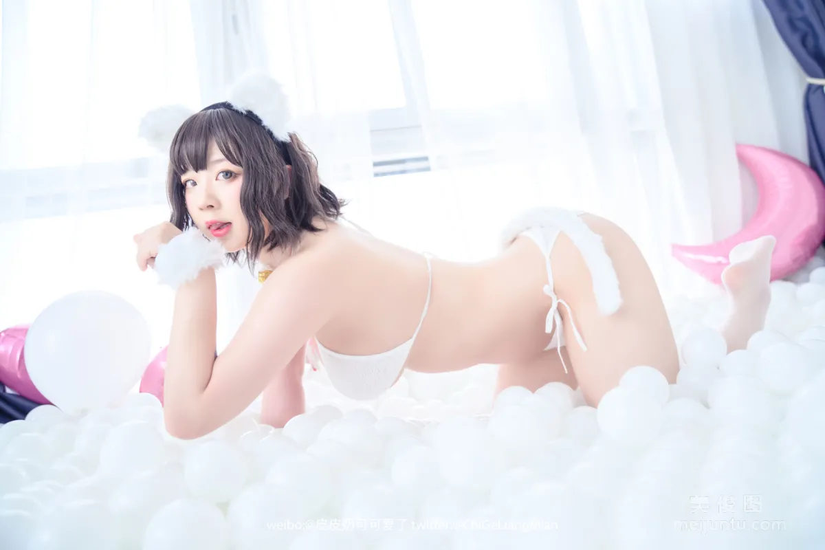 [美女Coser] 皮皮奶可可爱了啦 《白猫》 写真集37